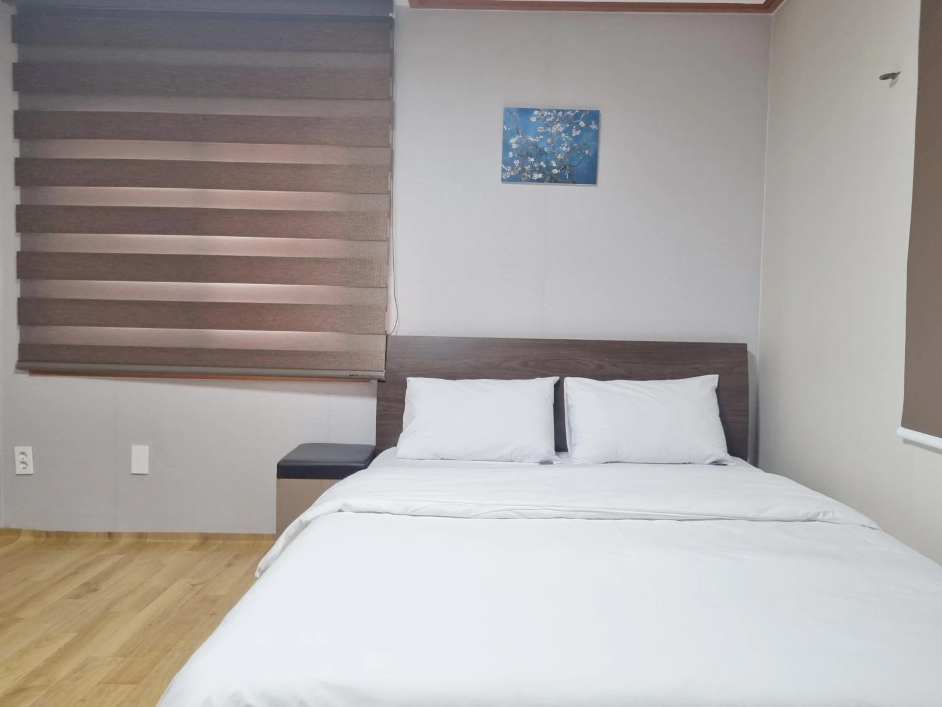 Bed in Charlie Hotel Jeju