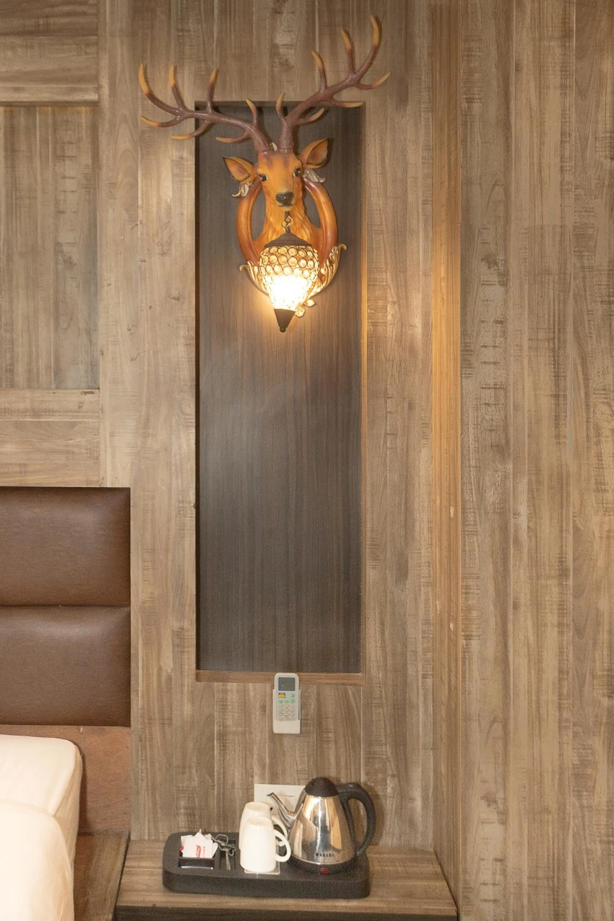 Decorative detail in Hotel Airport Deepshree