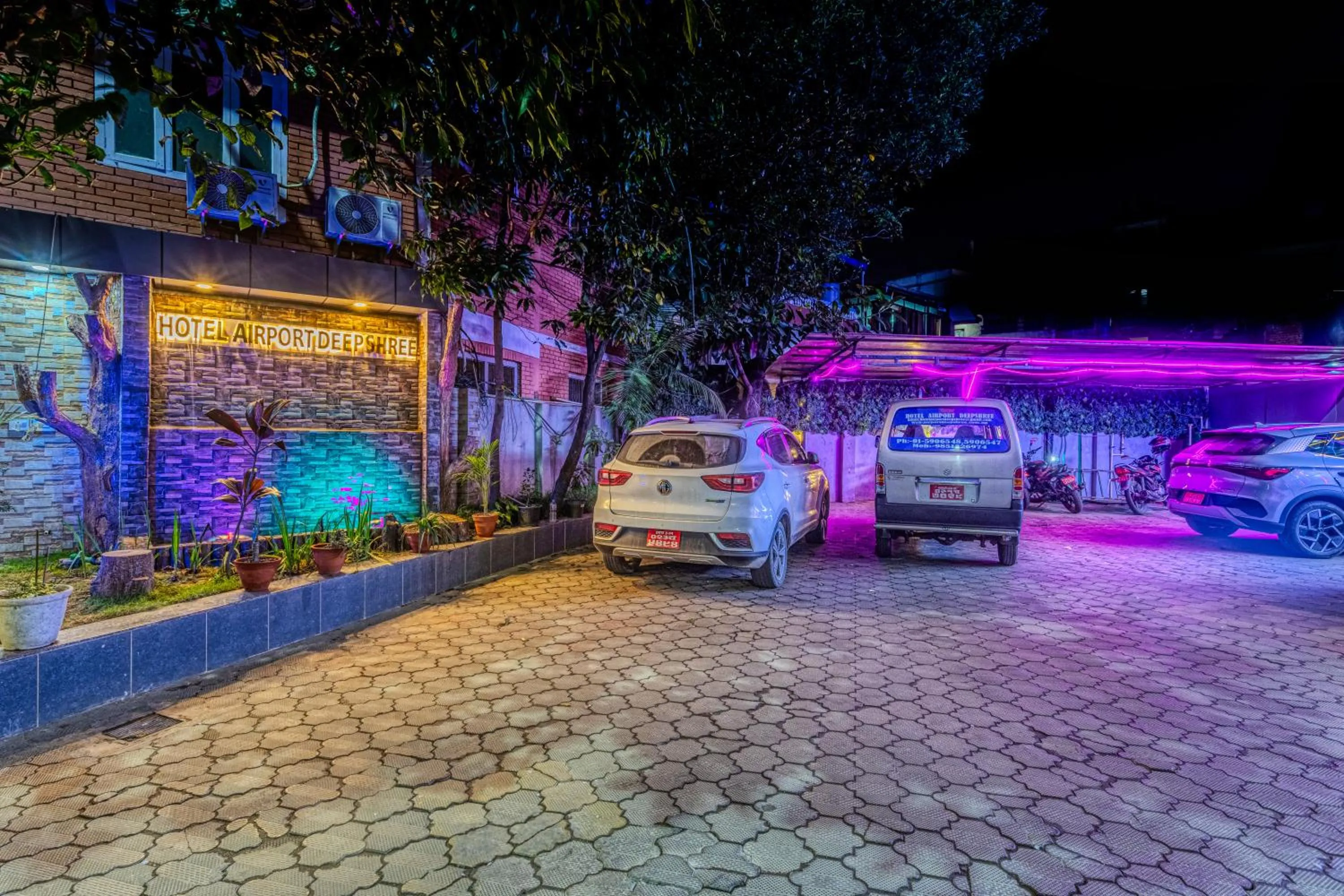 Night in Hotel Airport Deepshree