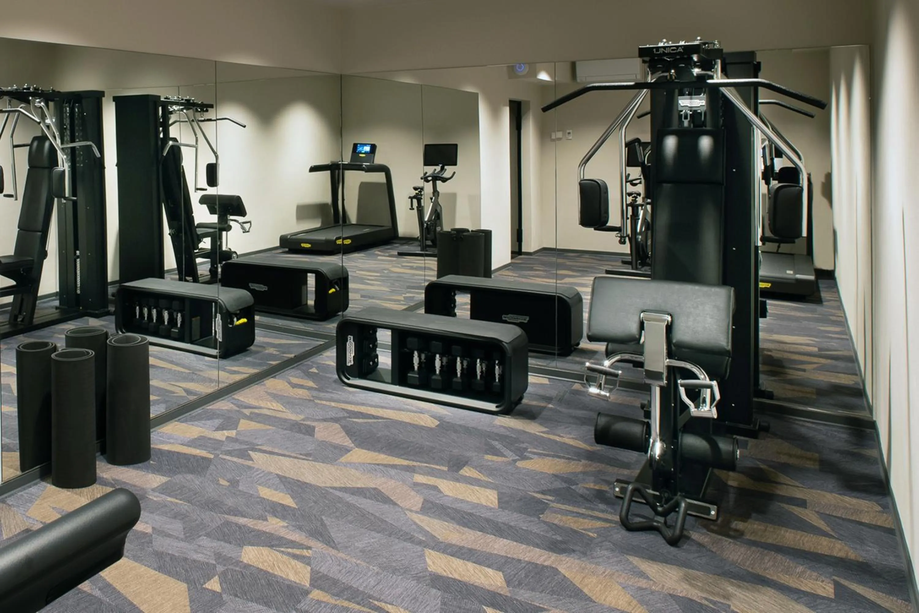 Fitness centre/facilities in Hotel Ladurner