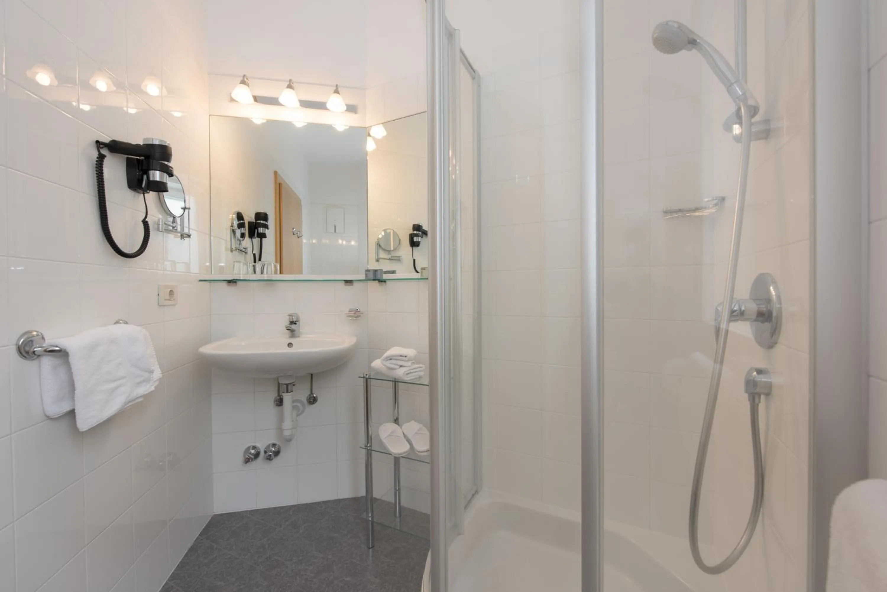 Bathroom in Hotel Ladurner