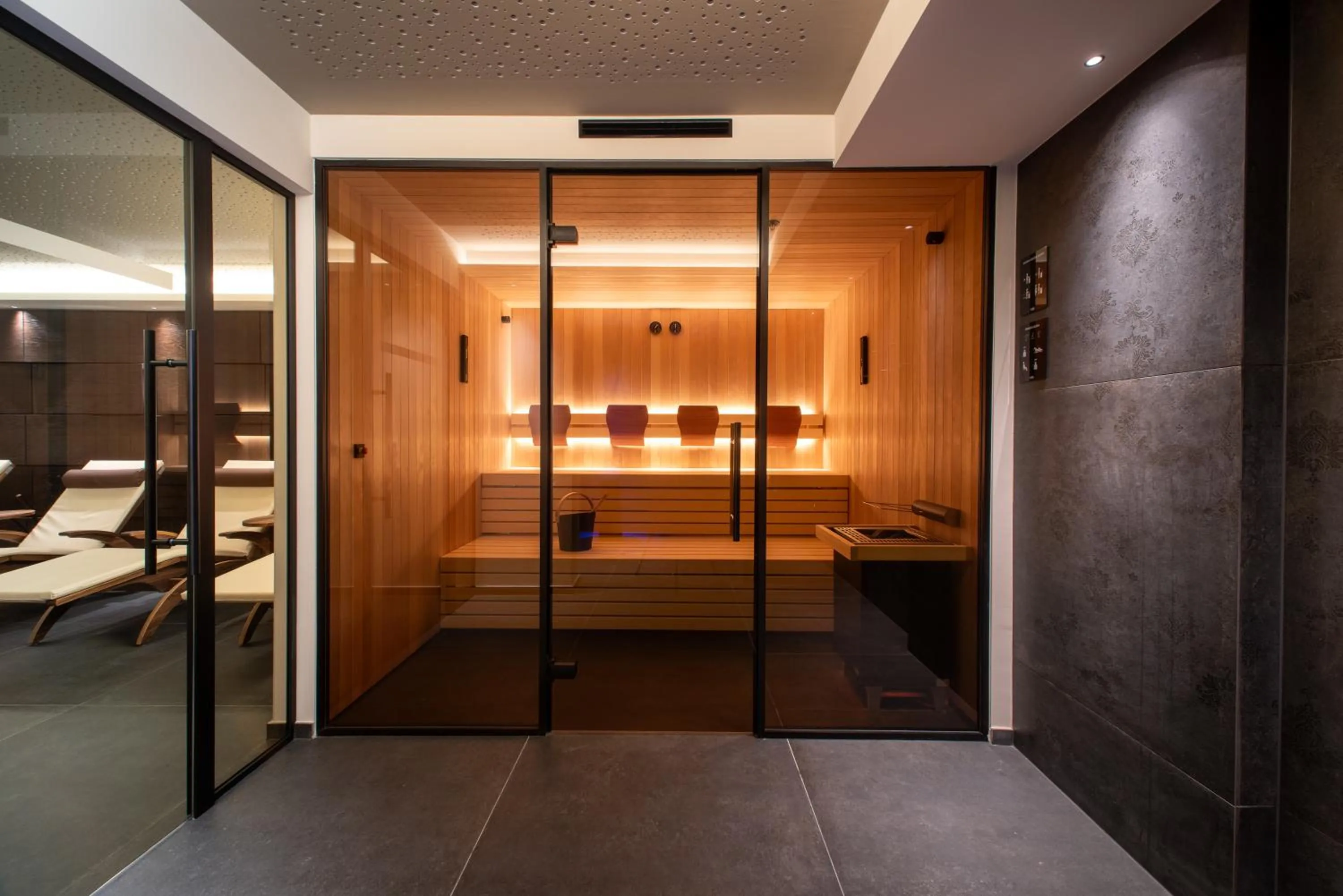 Sauna in Hotel Ladurner