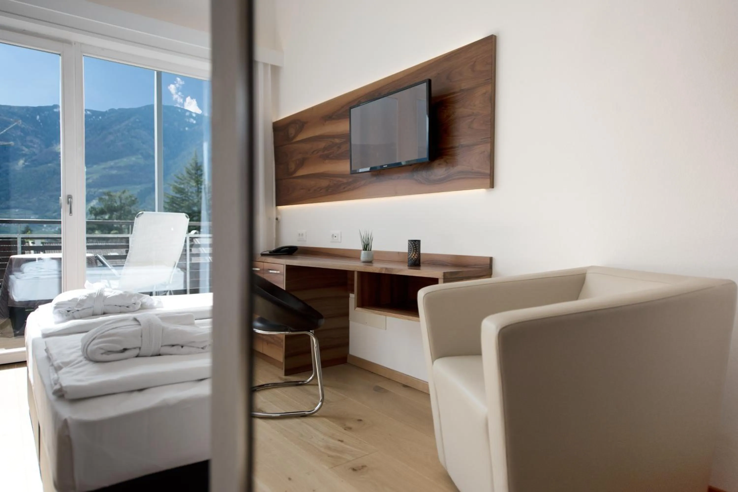 Natural landscape in Hotel Ladurner