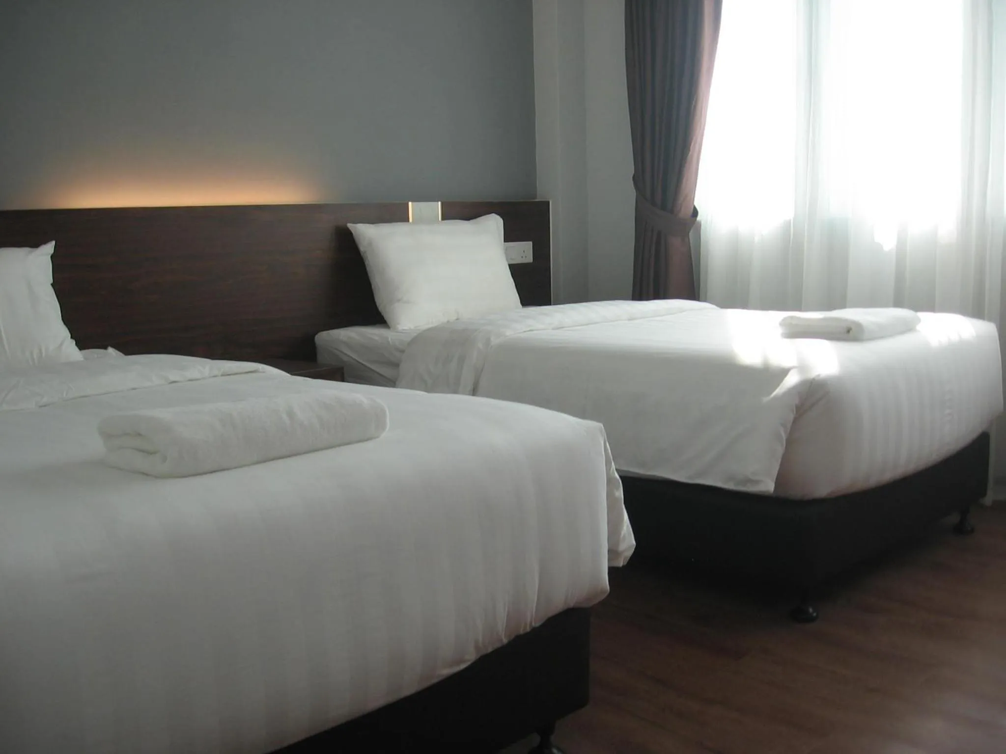 Bed in 707 Hotel (Cheng Ho ) Melaka
