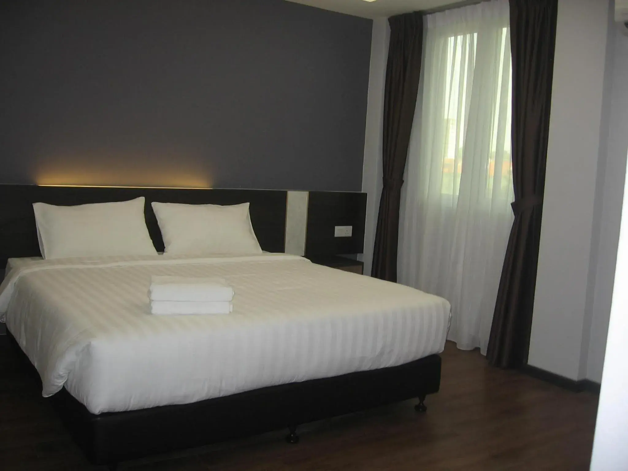 Bedroom, Bed in 707 Hotel (Cheng Ho ) Melaka Bedroom, Bed in 707 Hotel (Cheng Ho ) Melaka