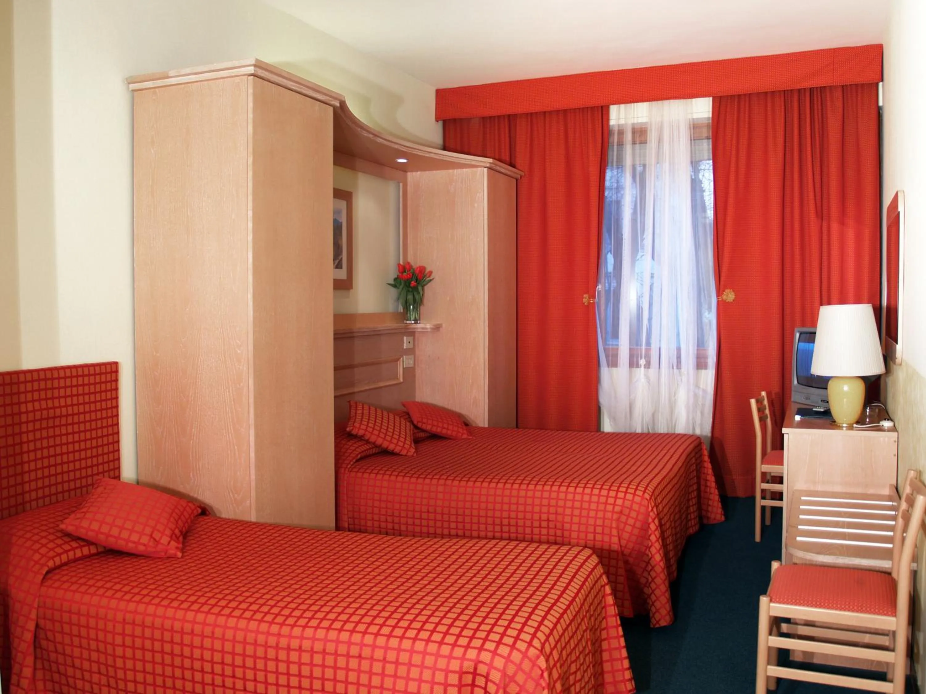 Bed in Hotel Meridiana