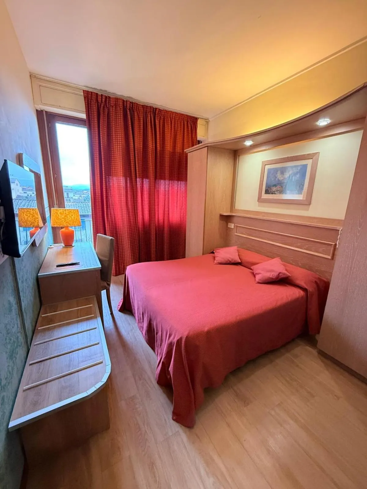 Bedroom, Bed in Hotel Meridiana