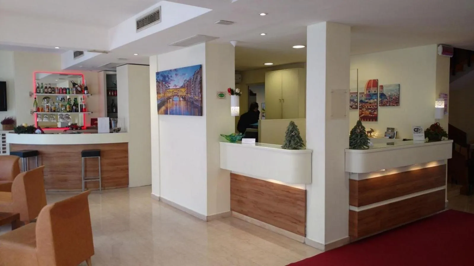 Lobby or reception in Hotel Meridiana