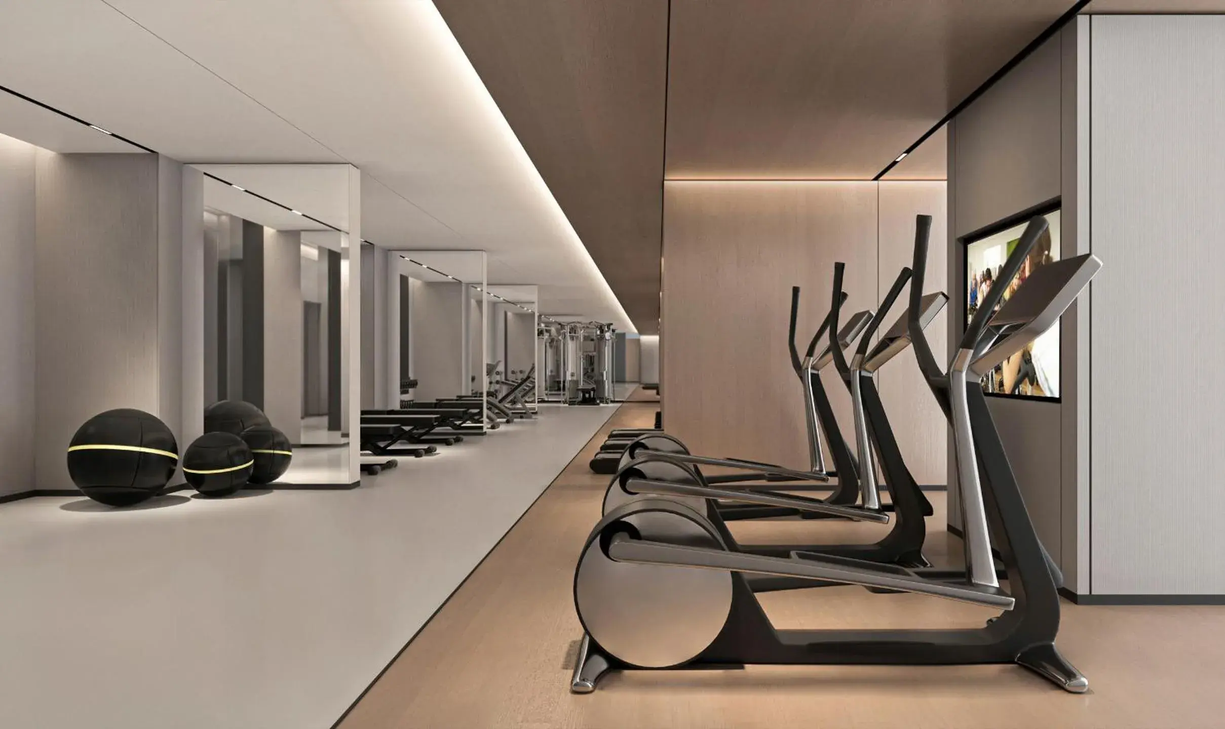 Fitness centre/facilities in Citadines Gaoxin Chengdu Fitness centre/facilities in Citadines Gaoxin Chengdu