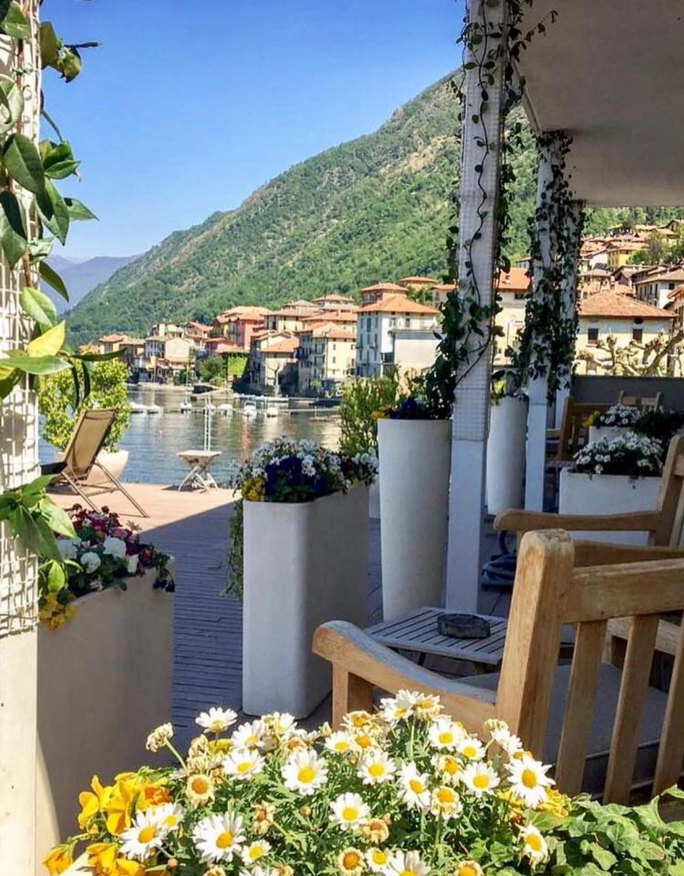 Decorative detail in Hotel Villa Aurora