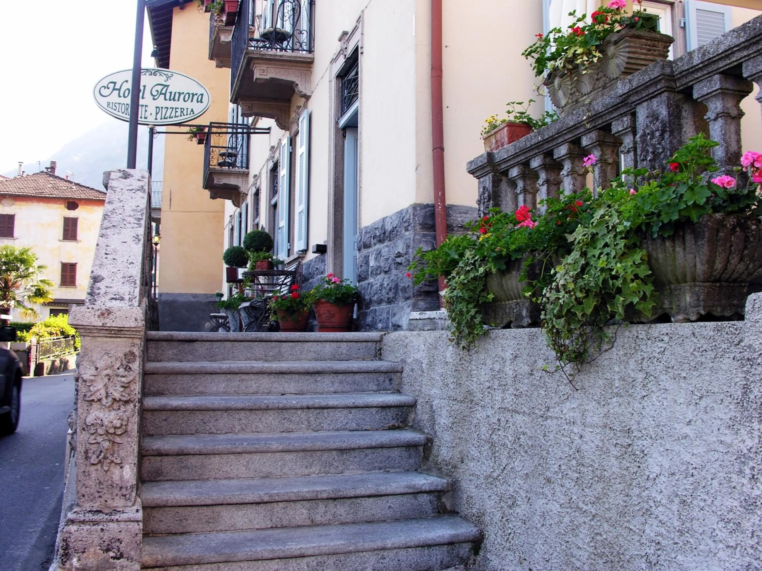 Facade/entrance in Hotel Villa Aurora