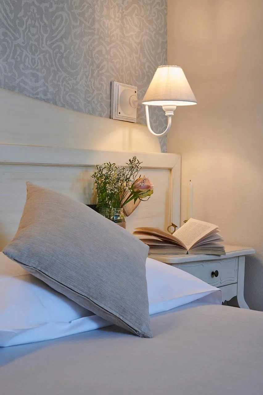 Bed in Hotel Villa Aurora