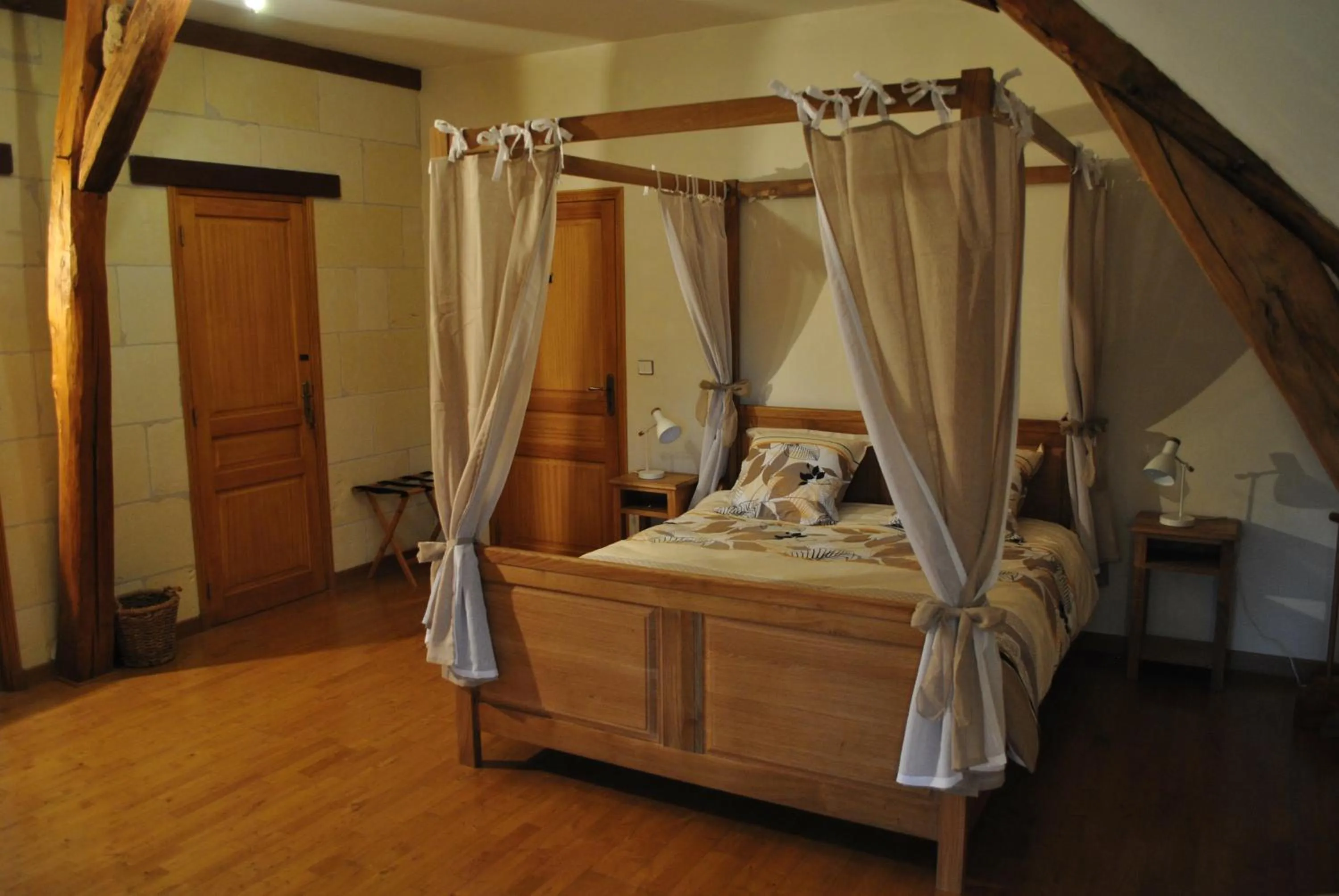 Bed in Le Tulipier de Virginie