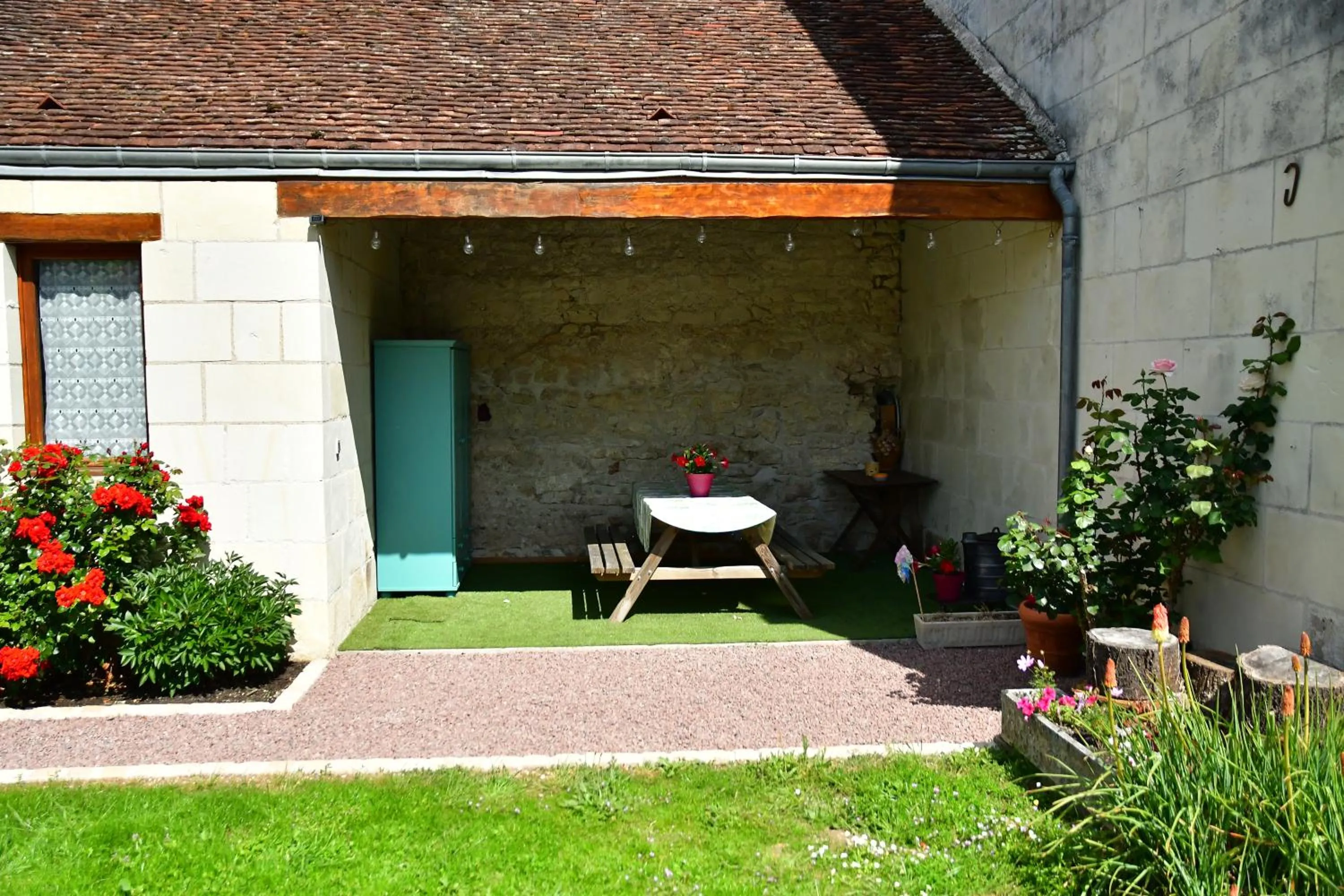 Garden in Le Tulipier de Virginie