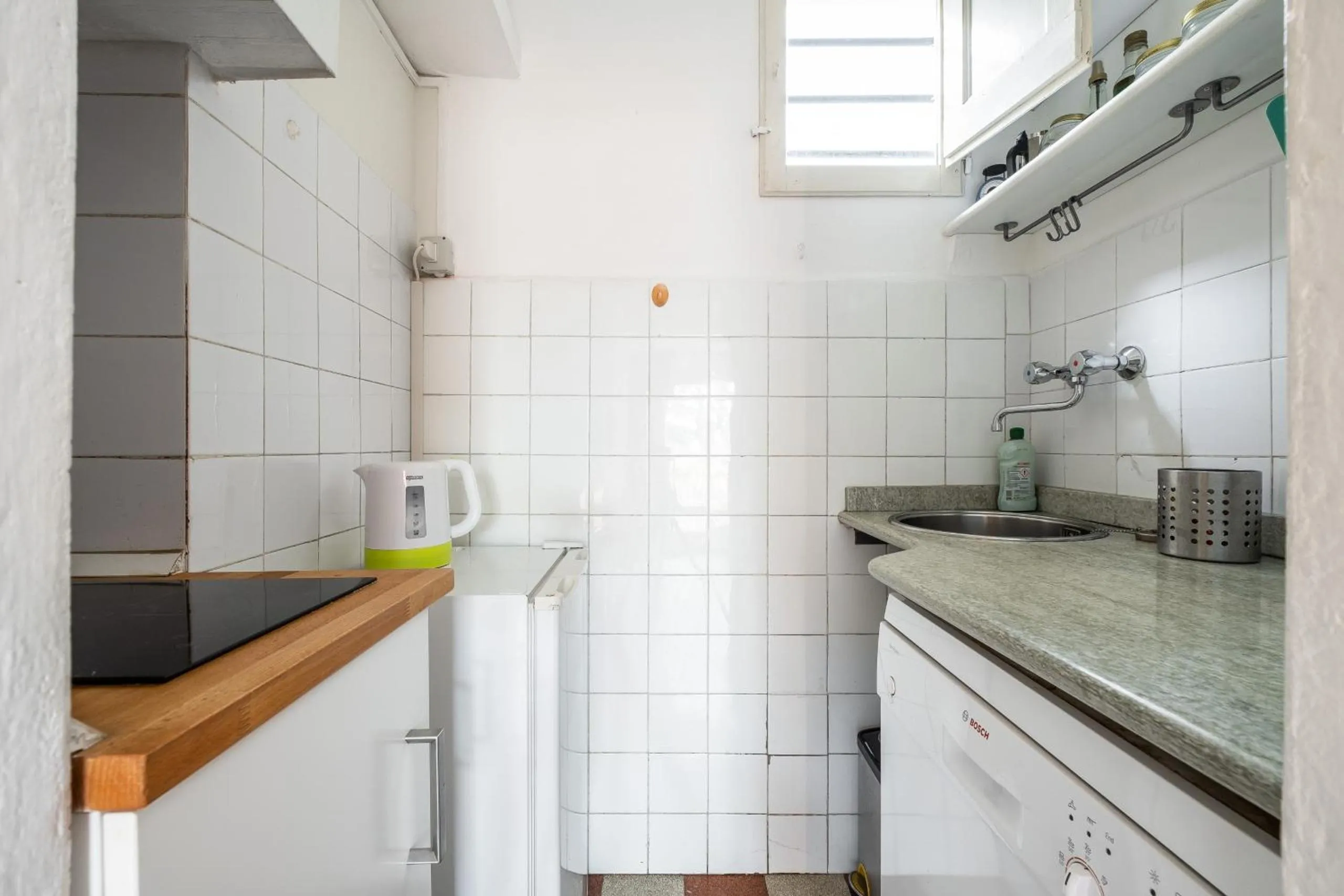 Kitchen or kitchenette in Vista sulle torri di Bologna by Wonderful Italy