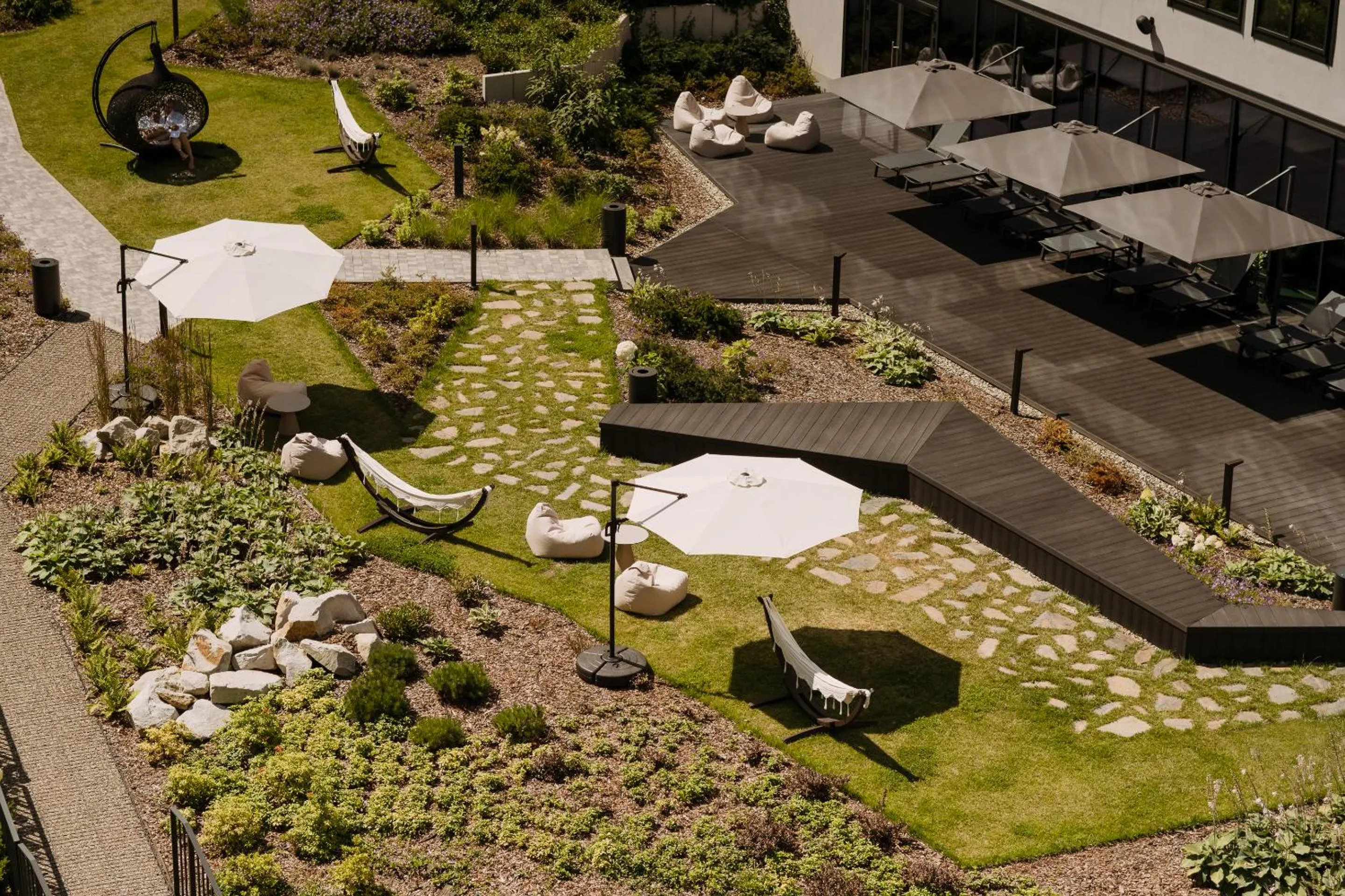 Garden in BELMONTE Hotel Krynica-Zdrój
