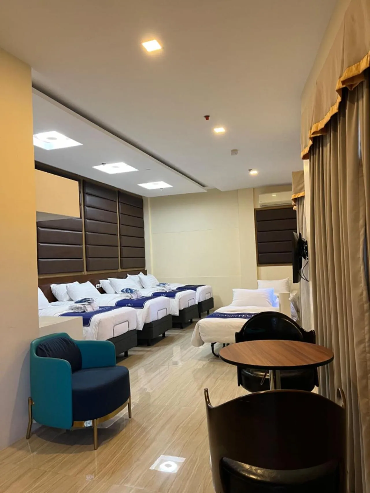 Bed in NutriTECH Hotels & Events