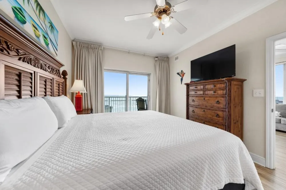 Bed in Crystal Tower 1309 by Youngs Suncoast