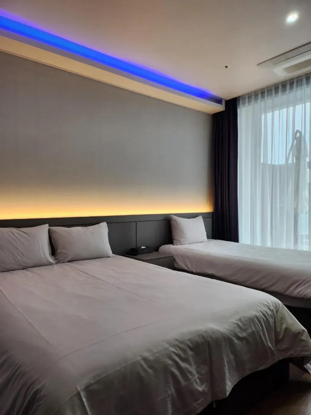 Bed in Sanbangsan Hotel Bed in Sanbangsan Hotel