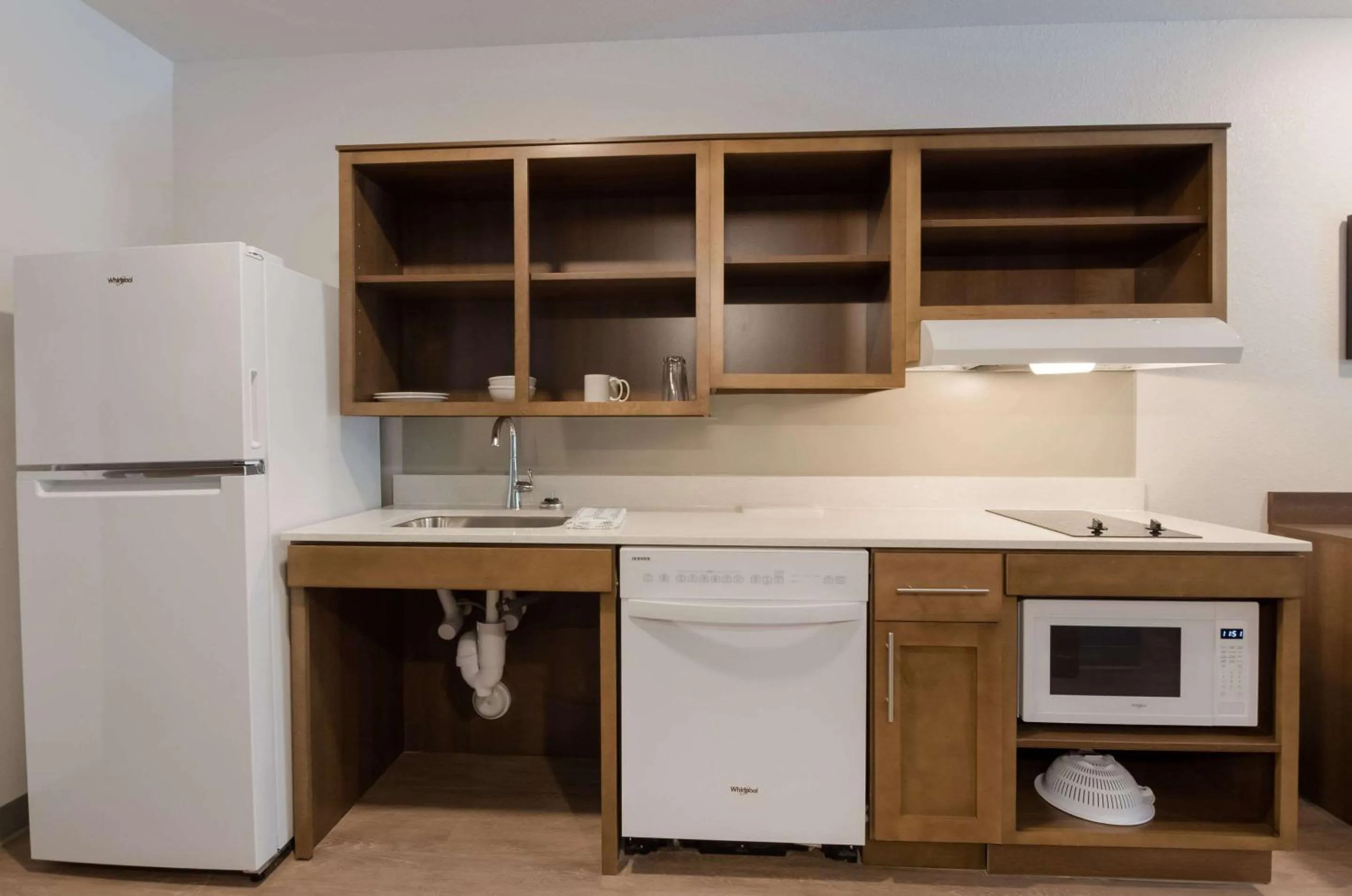 Kitchen or kitchenette in WoodSpring Suites Lynchburg VA