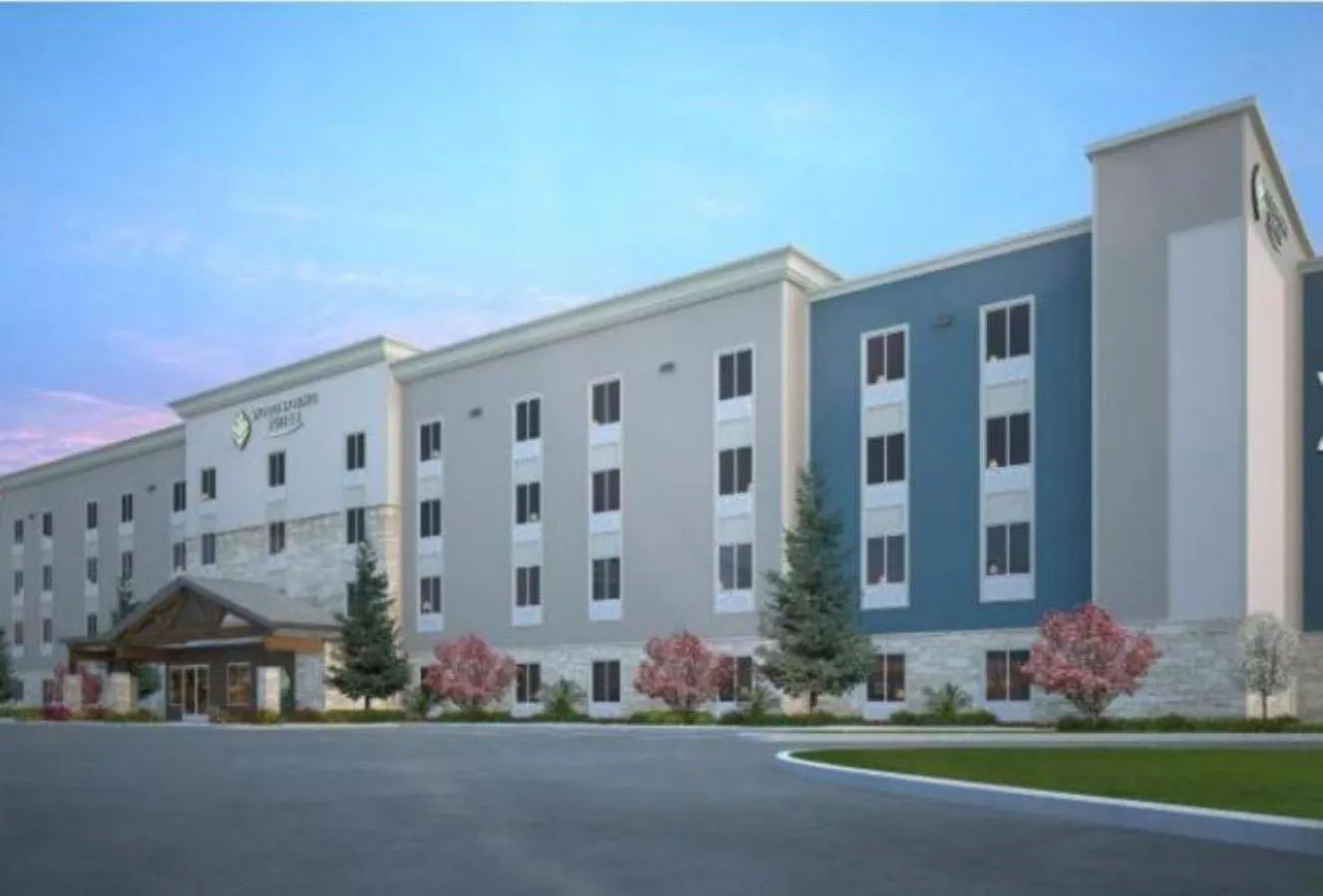 Property building in WoodSpring Suites Lynchburg VA