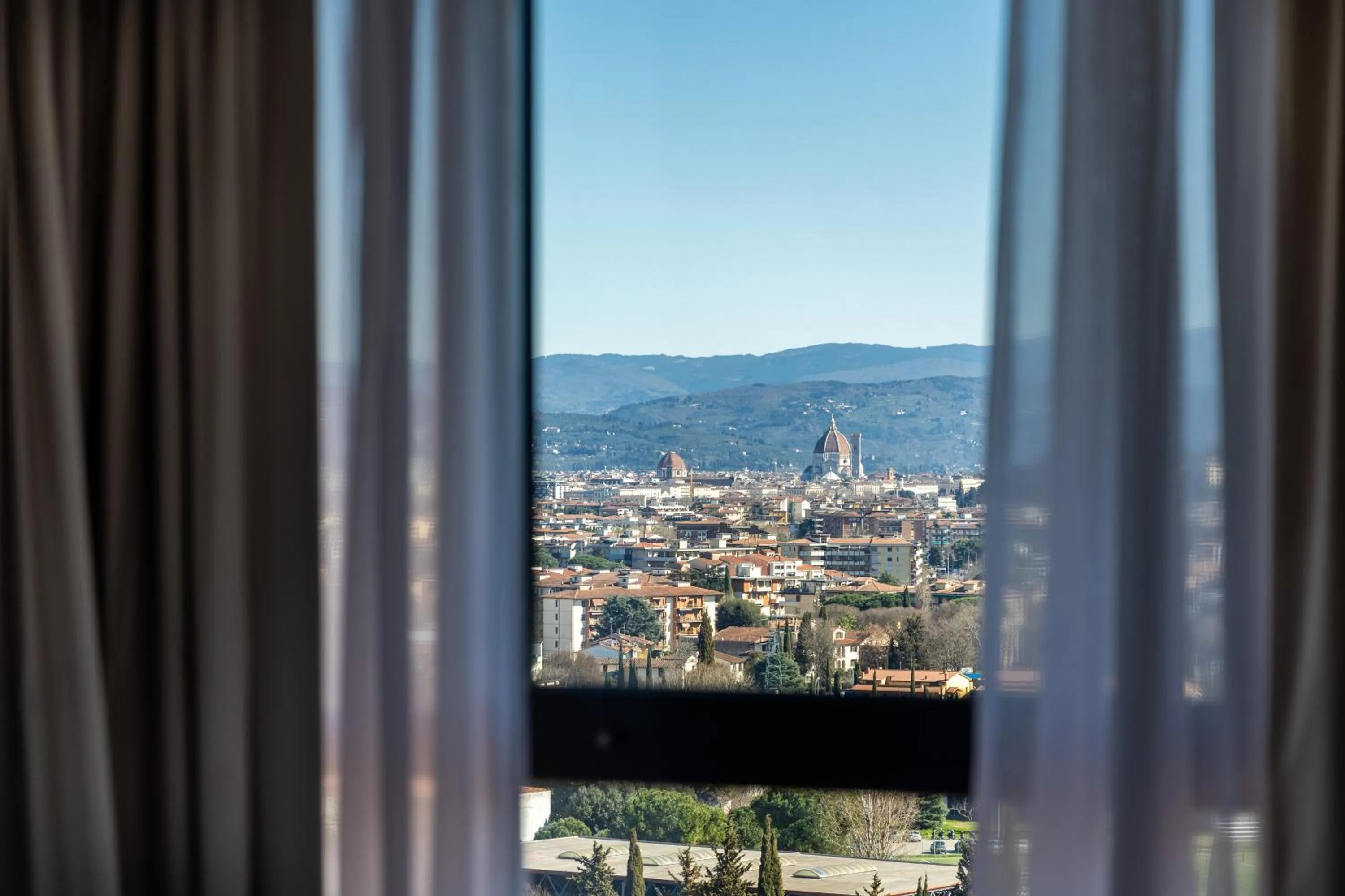 City view in DoubleTree by Hilton Florence Metropole