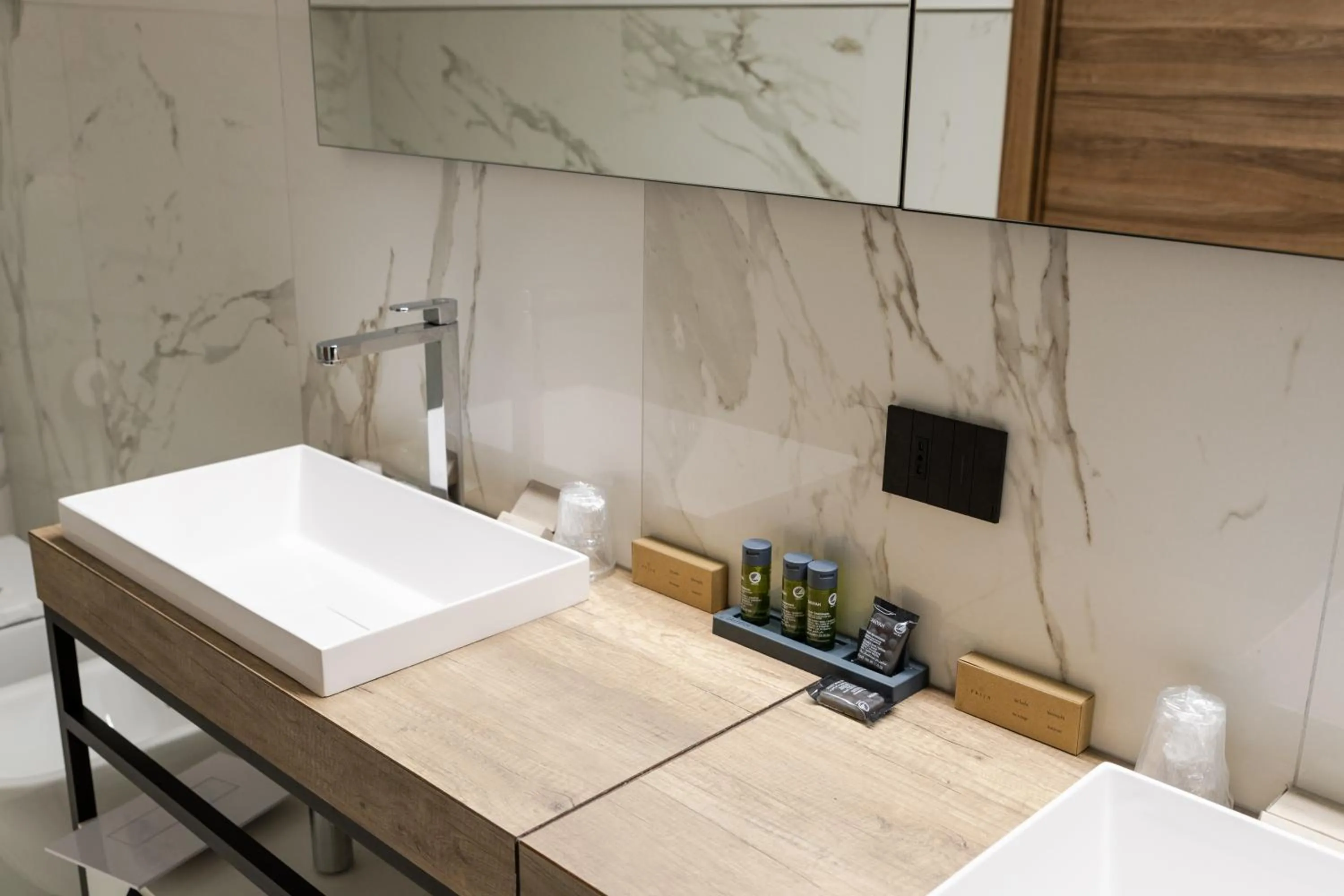 Bathroom in Building Hotel