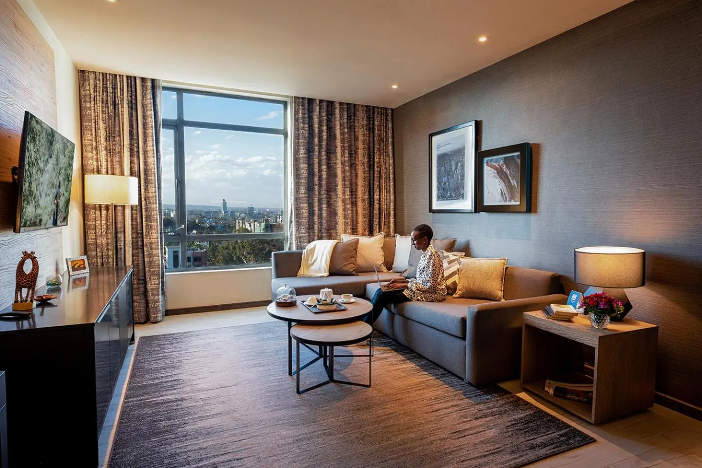 Living room in Somerset Westview Nairobi