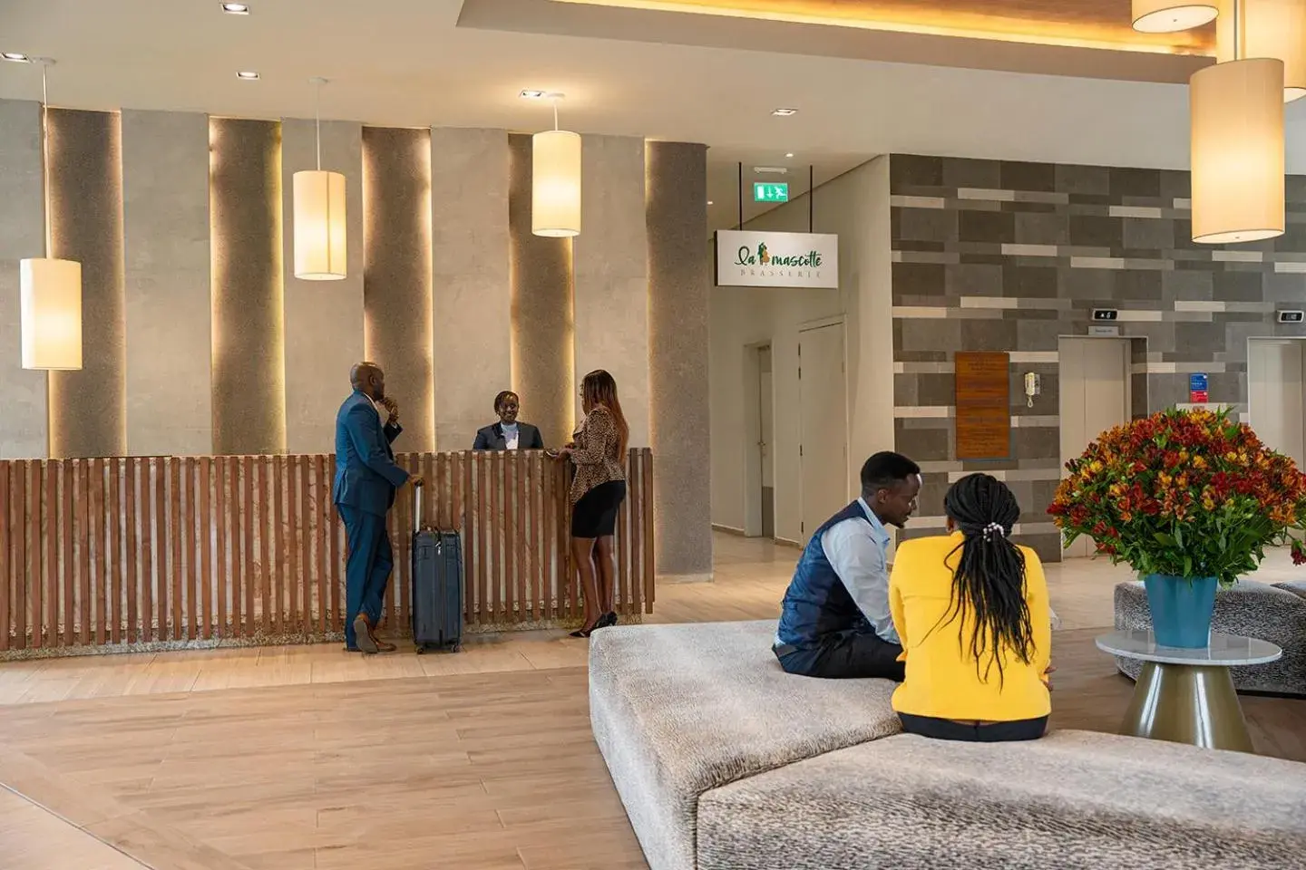 Lobby or reception in Somerset Westview Nairobi Lobby or reception in Somerset Westview Nairobi