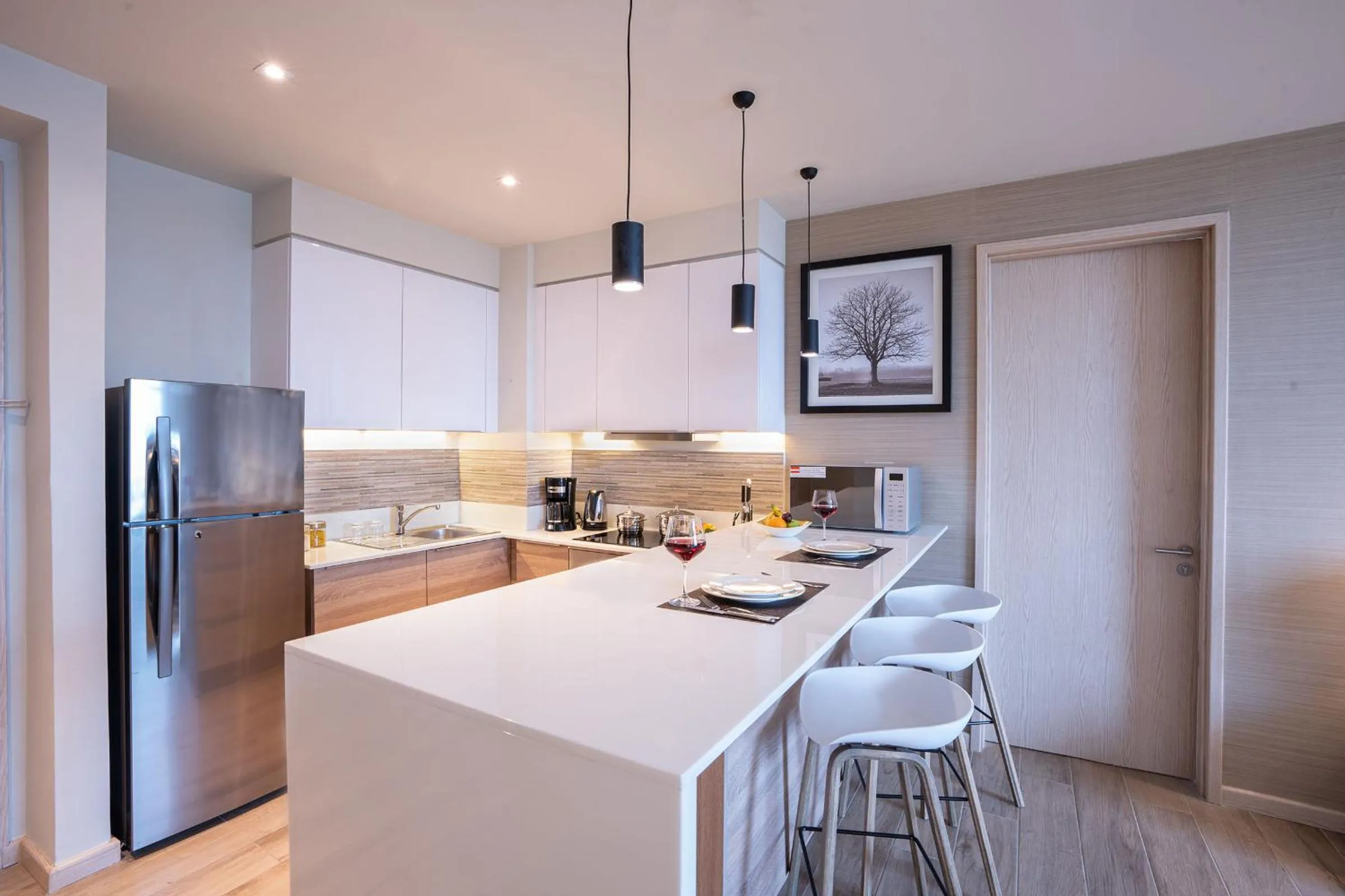 Dining area in Somerset Westview Nairobi