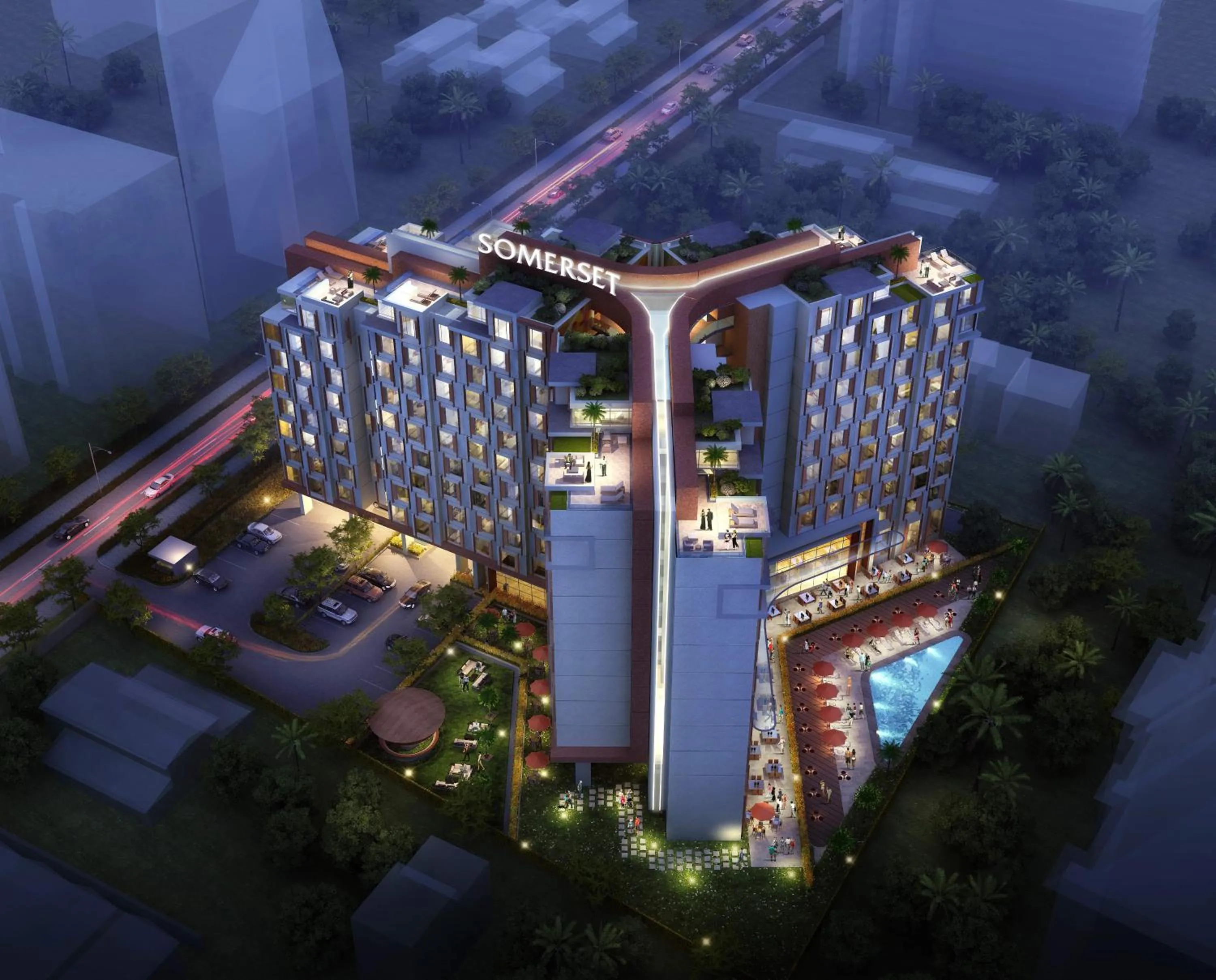 Property building in Somerset Westview Nairobi