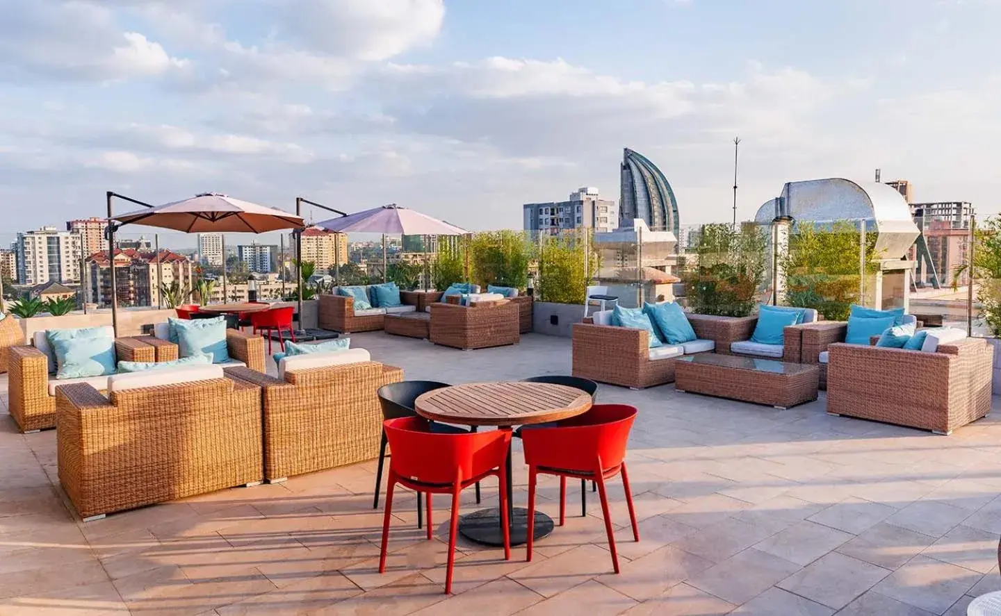 Balcony/Terrace in Somerset Westview Nairobi Balcony/Terrace in Somerset Westview Nairobi