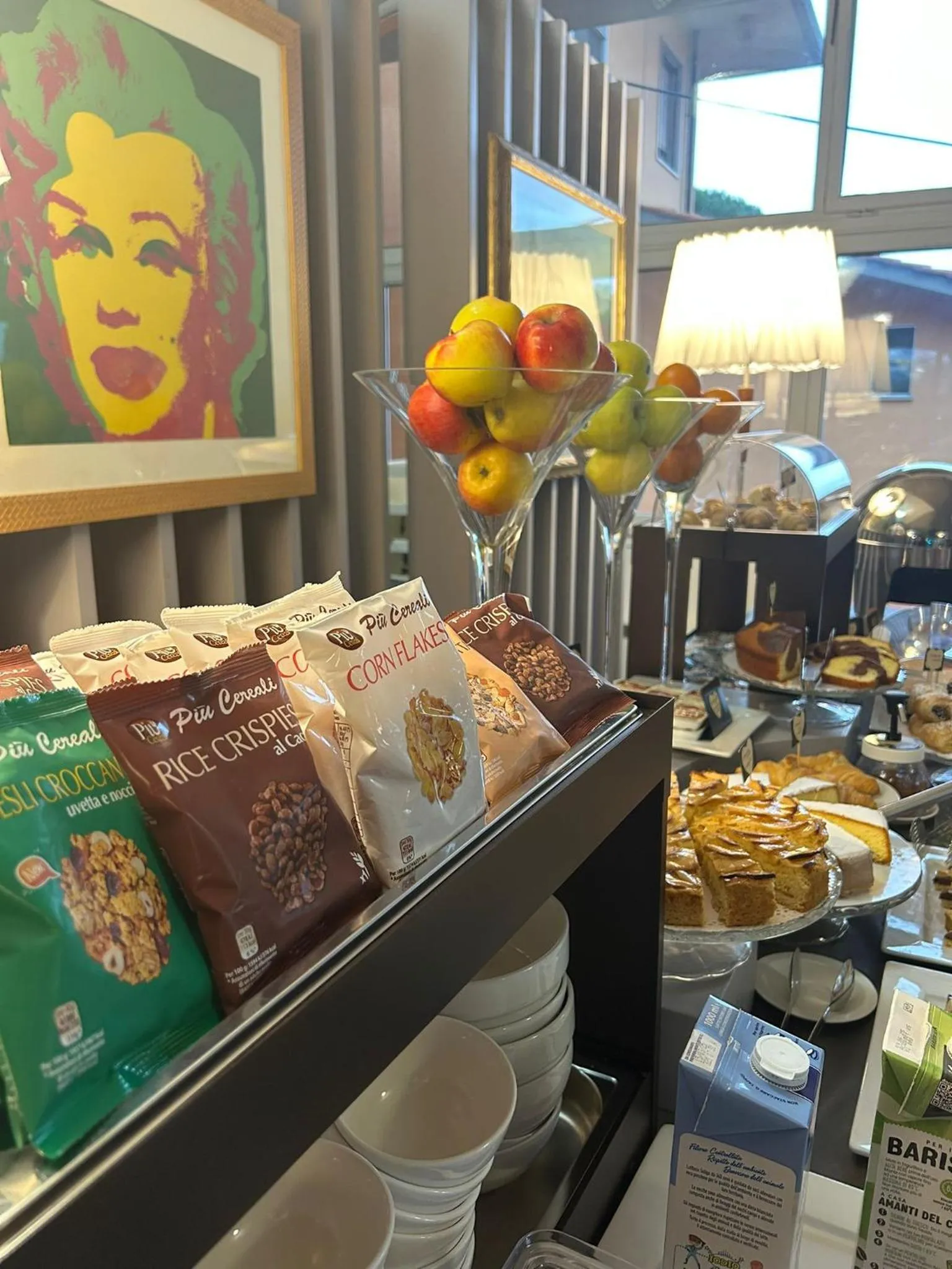 Buffet breakfast in Hotel Hermitage