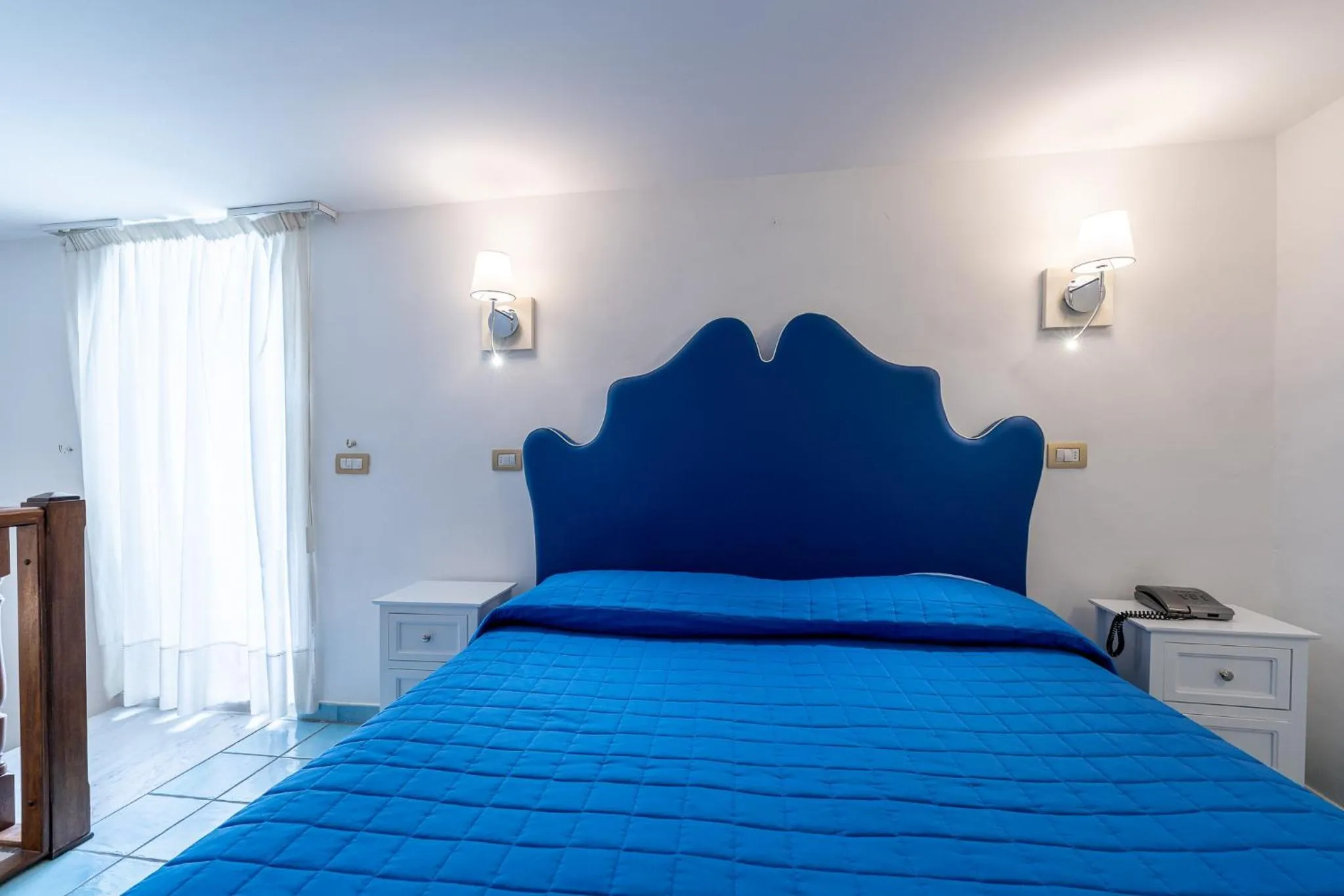 Bed in Hotel Fontana