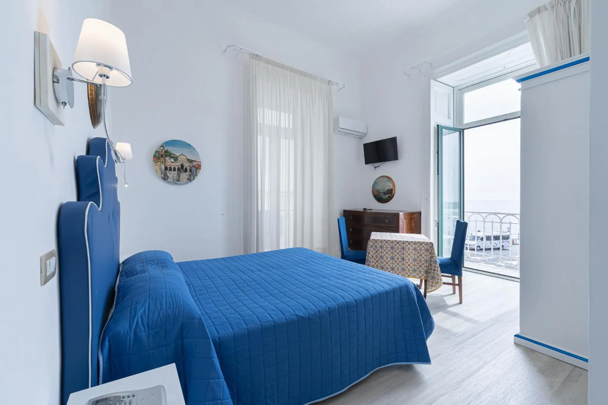 Bed in Hotel Fontana