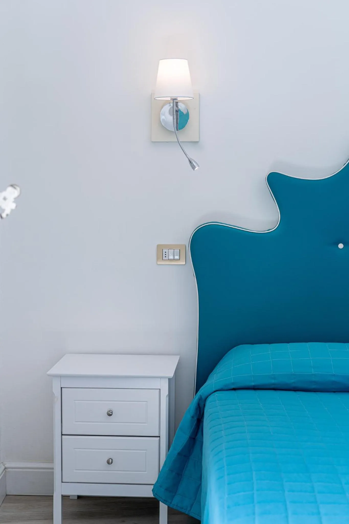 Bed in Hotel Fontana