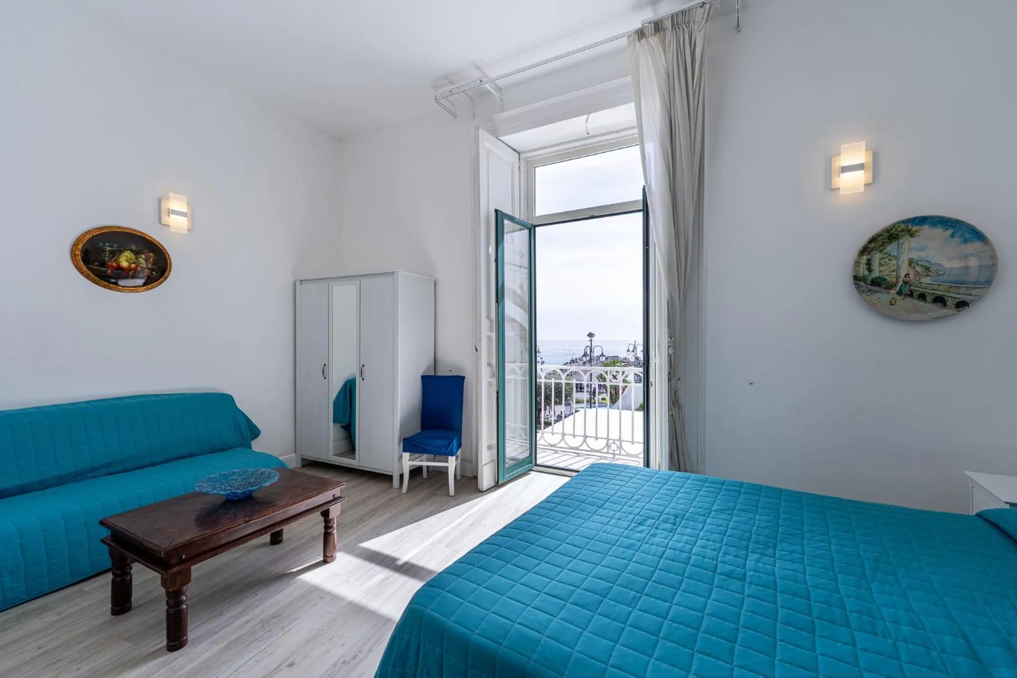 Bed in Hotel Fontana