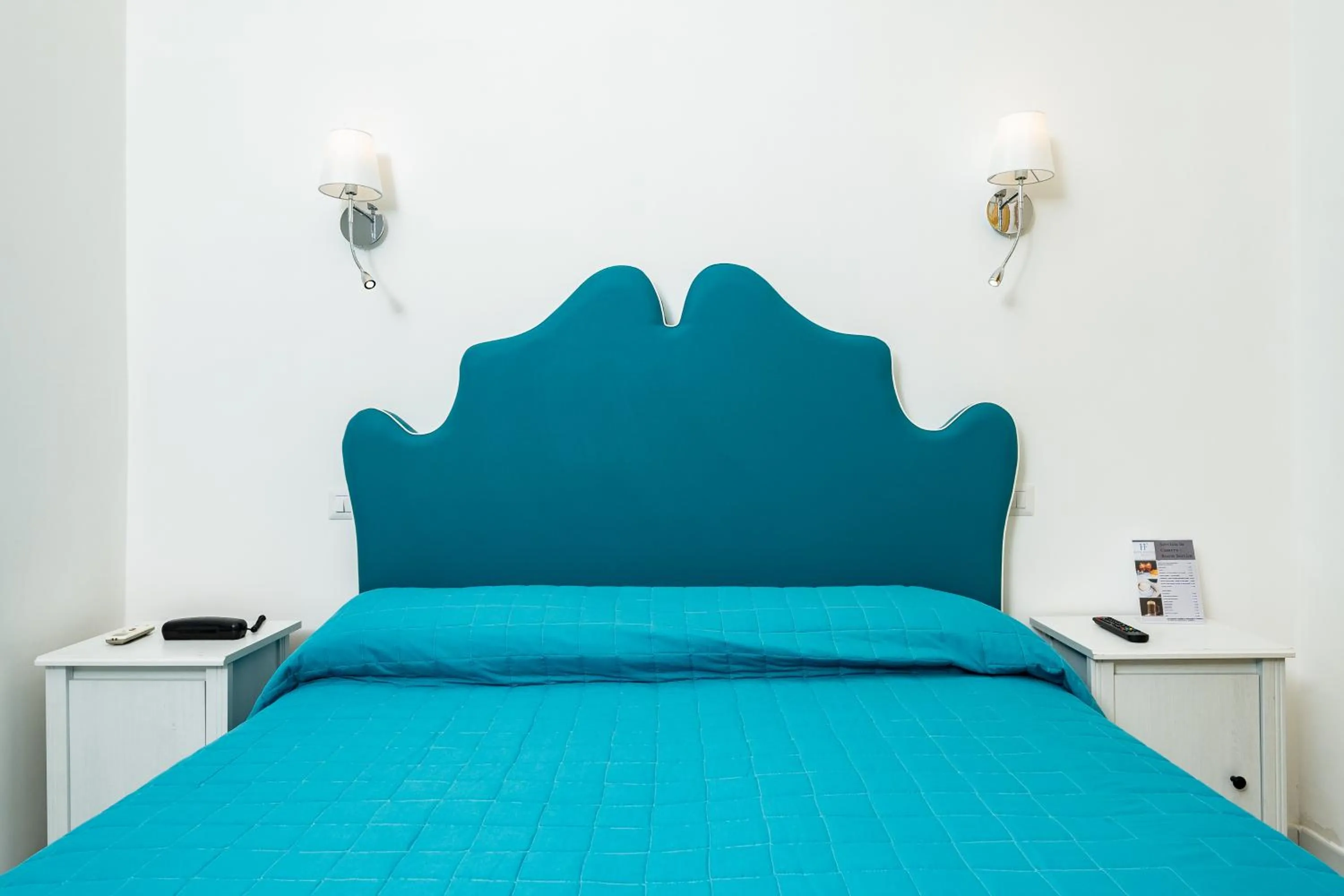 Bed in Hotel Fontana