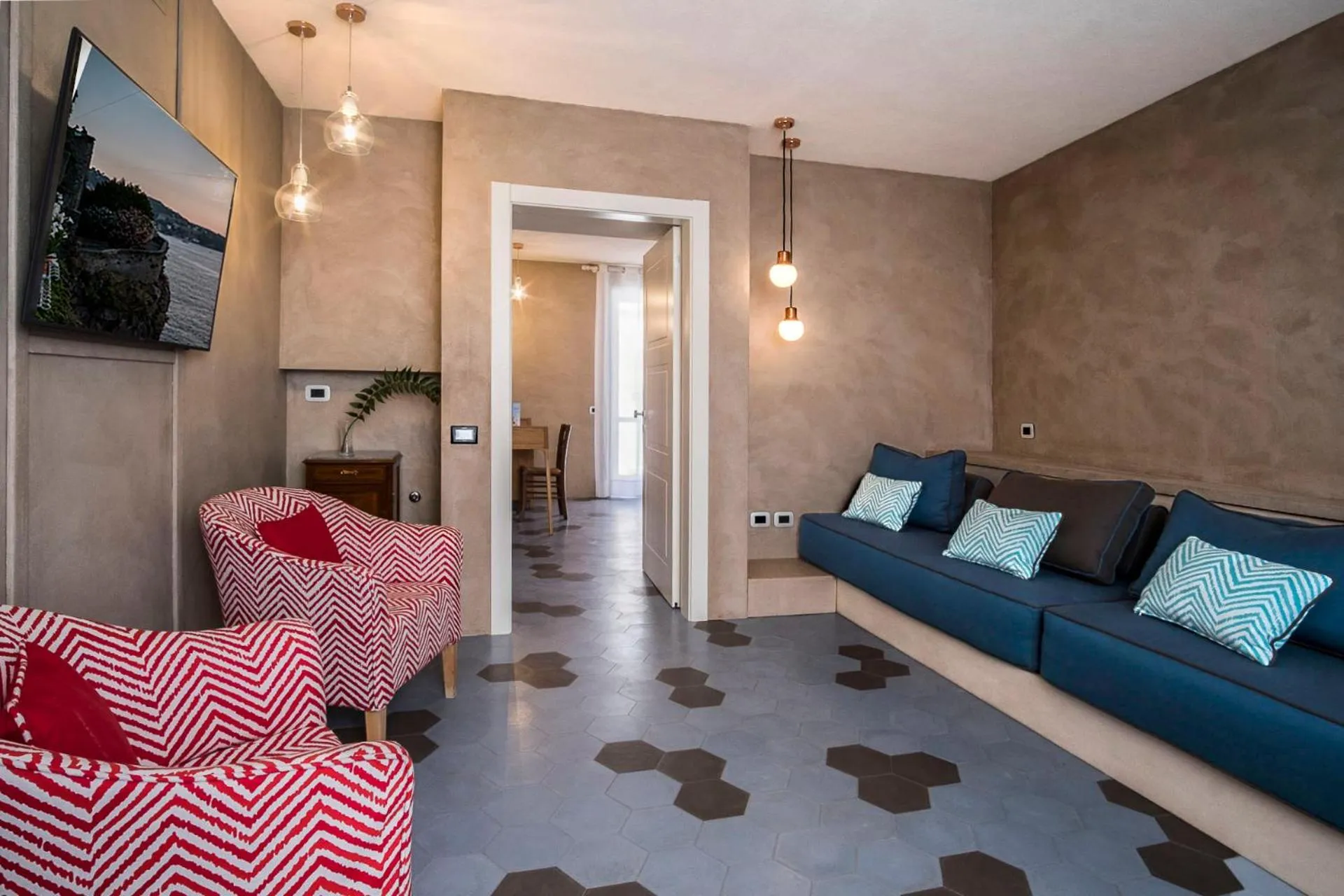 Living room in Il Roseto