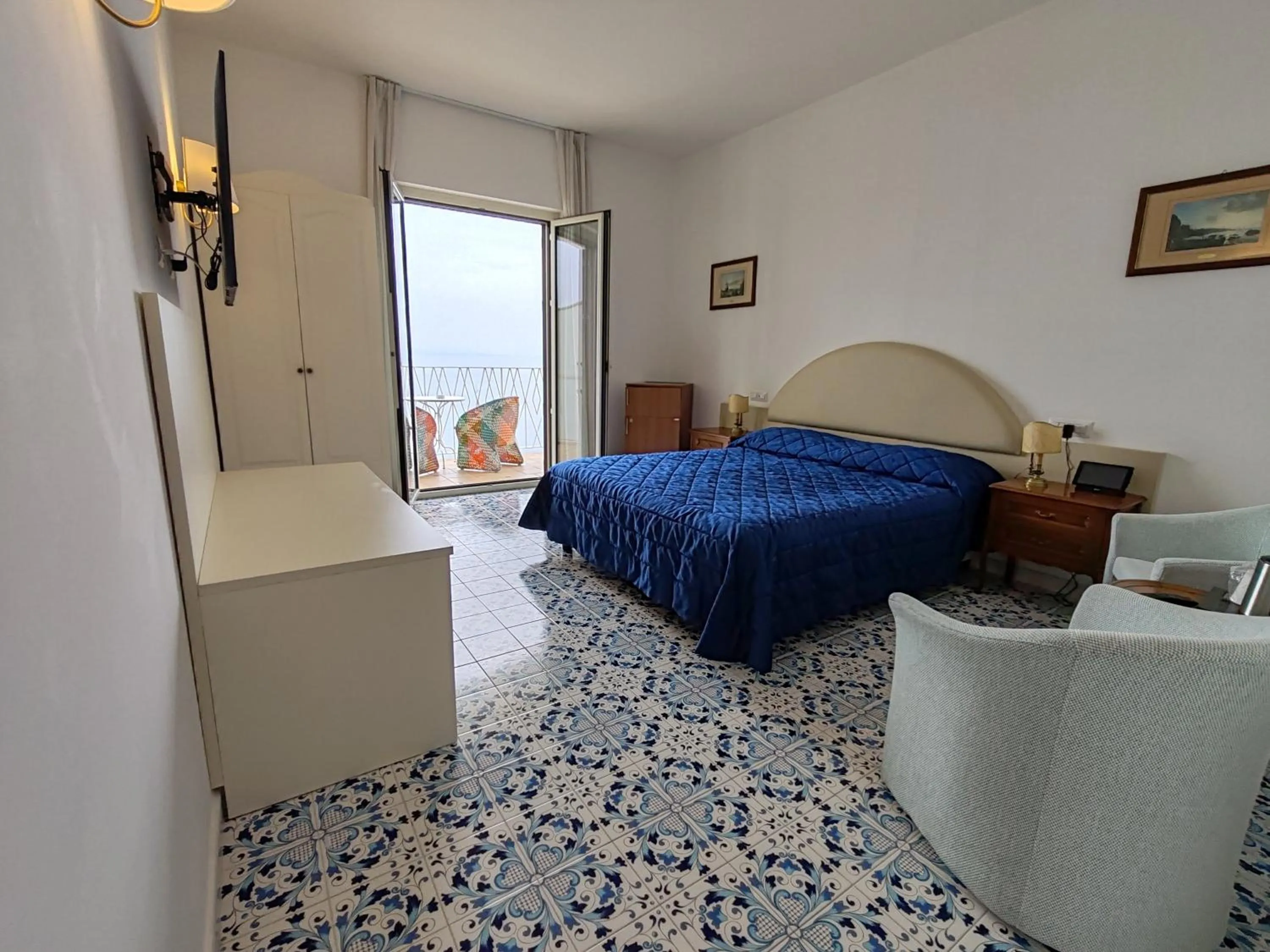 Bedroom in Grand Hotel Excelsior