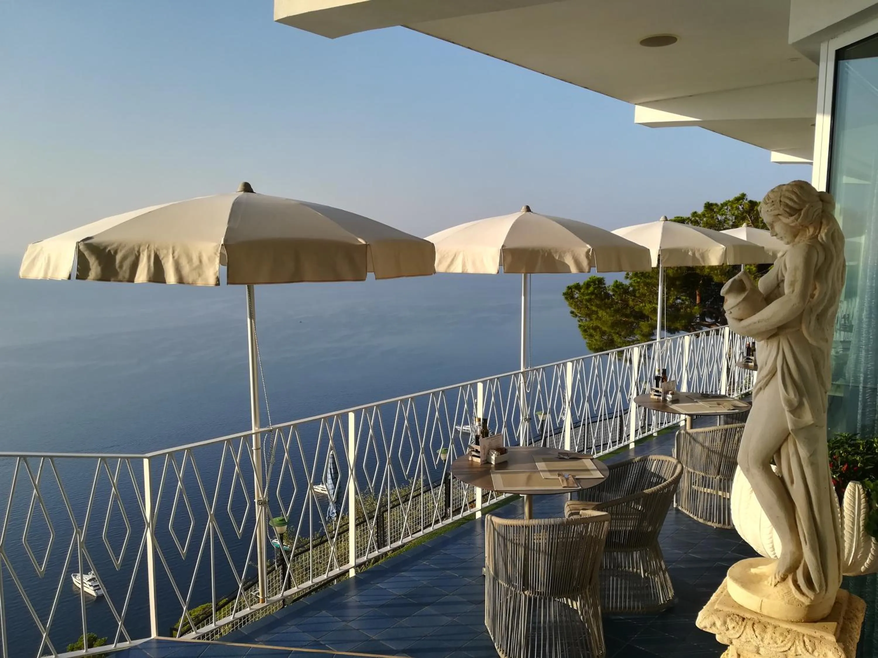 Sea view in Grand Hotel Excelsior