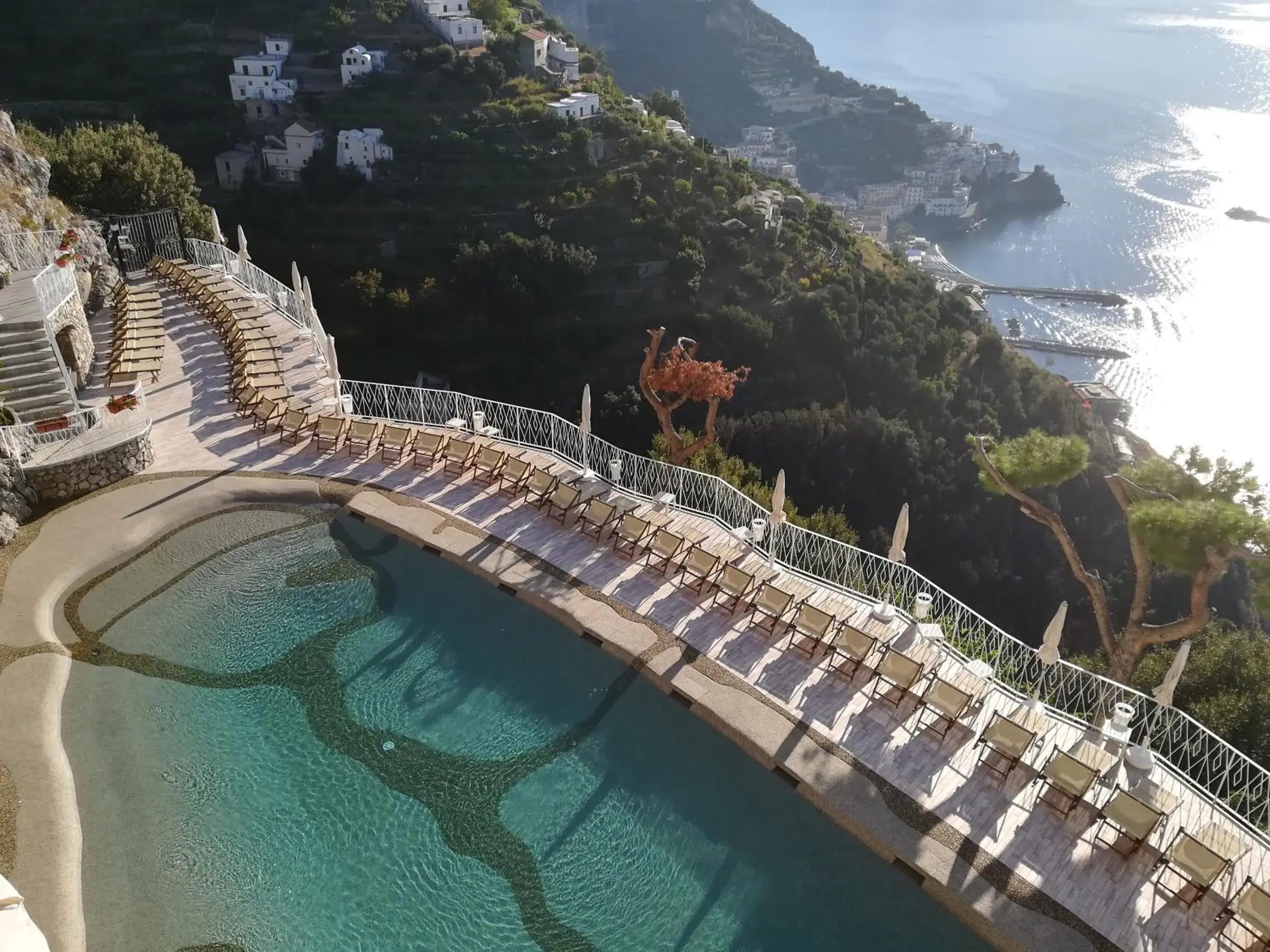 Sea view in Grand Hotel Excelsior Sea view in Grand Hotel Excelsior