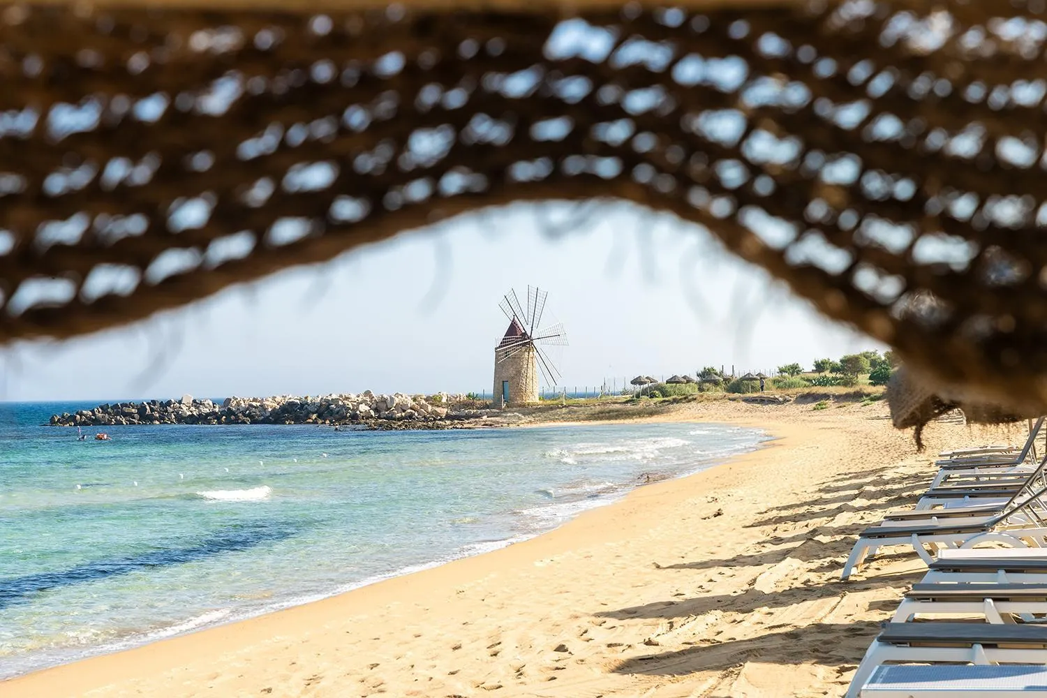 Beach in Baia dei Mulini Resort & Spa