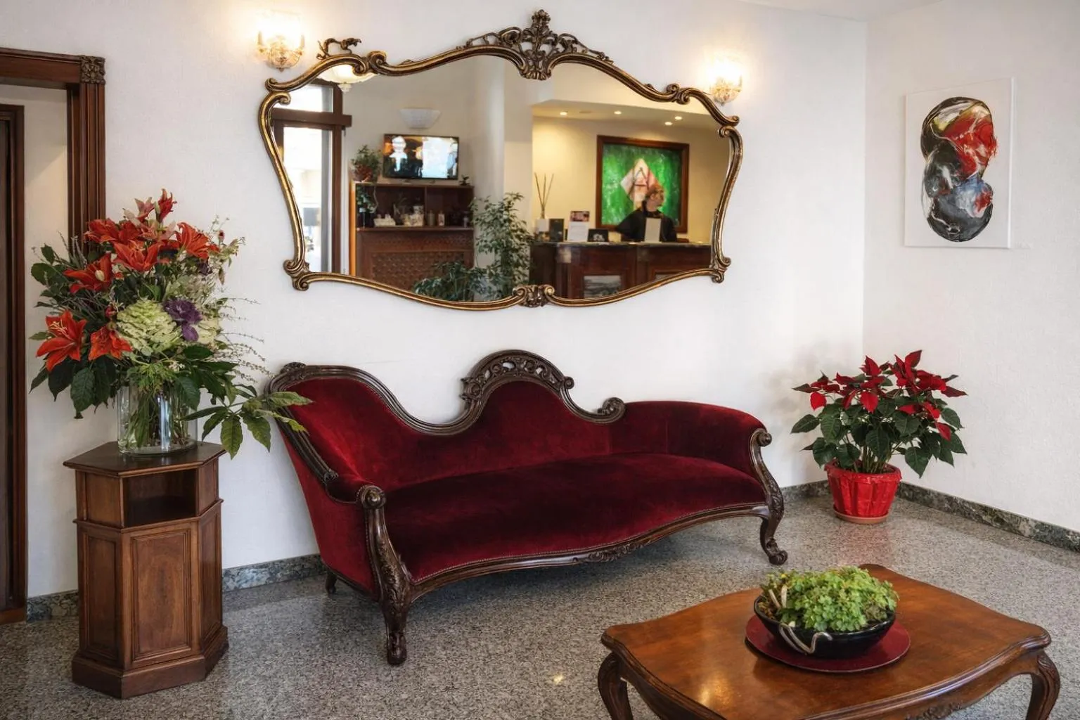 Lobby or reception in Phi Hotel Ambra