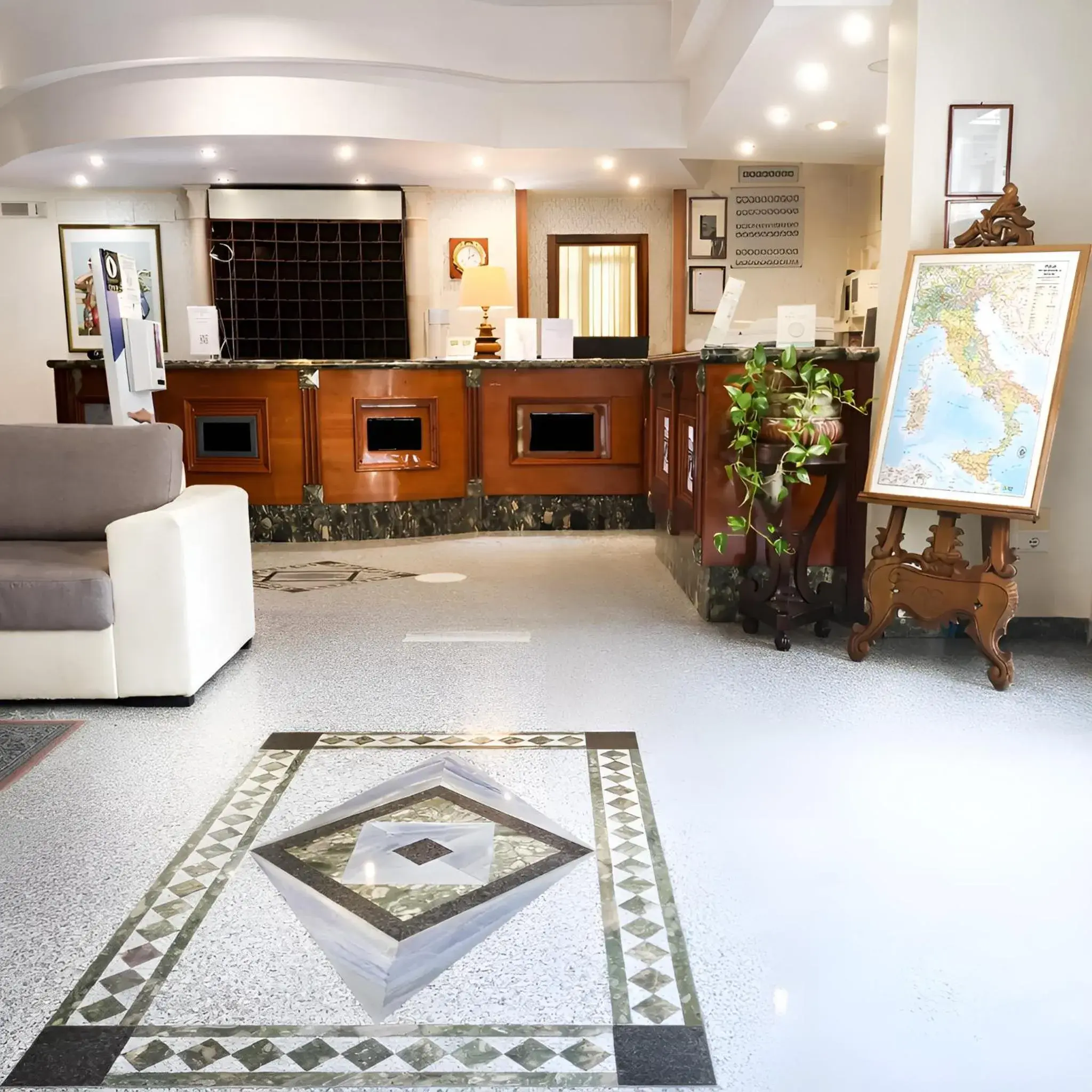 Lobby or reception in Phi Hotel Ambra Lobby or reception in Phi Hotel Ambra