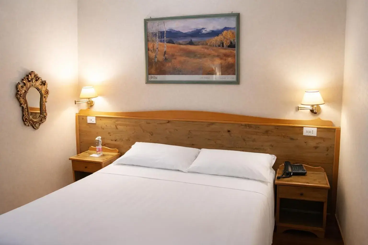 Bed in Phi Hotel Ambra Bed in Phi Hotel Ambra