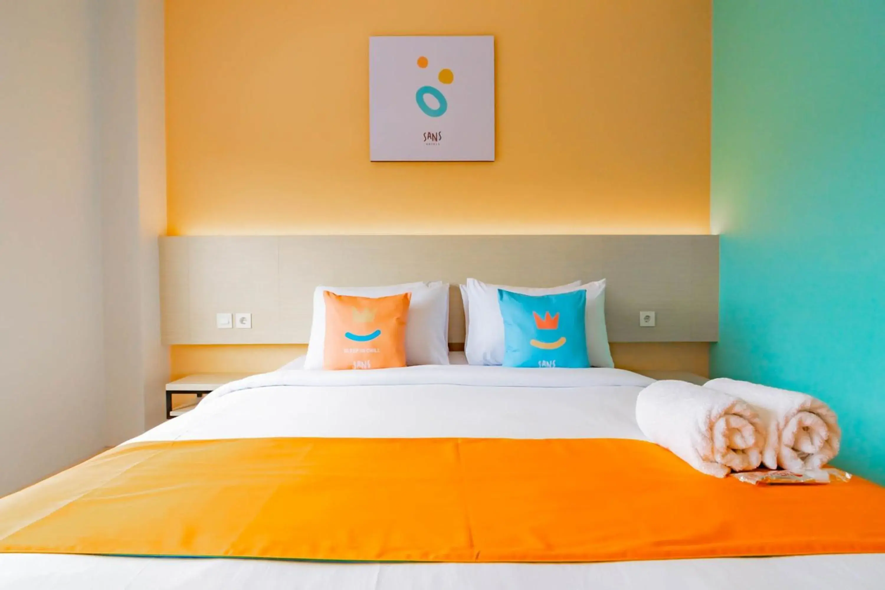 Bedroom, Bed in Sans Hotel Alexander Bandung Bedroom, Bed in Sans Hotel Alexander Bandung