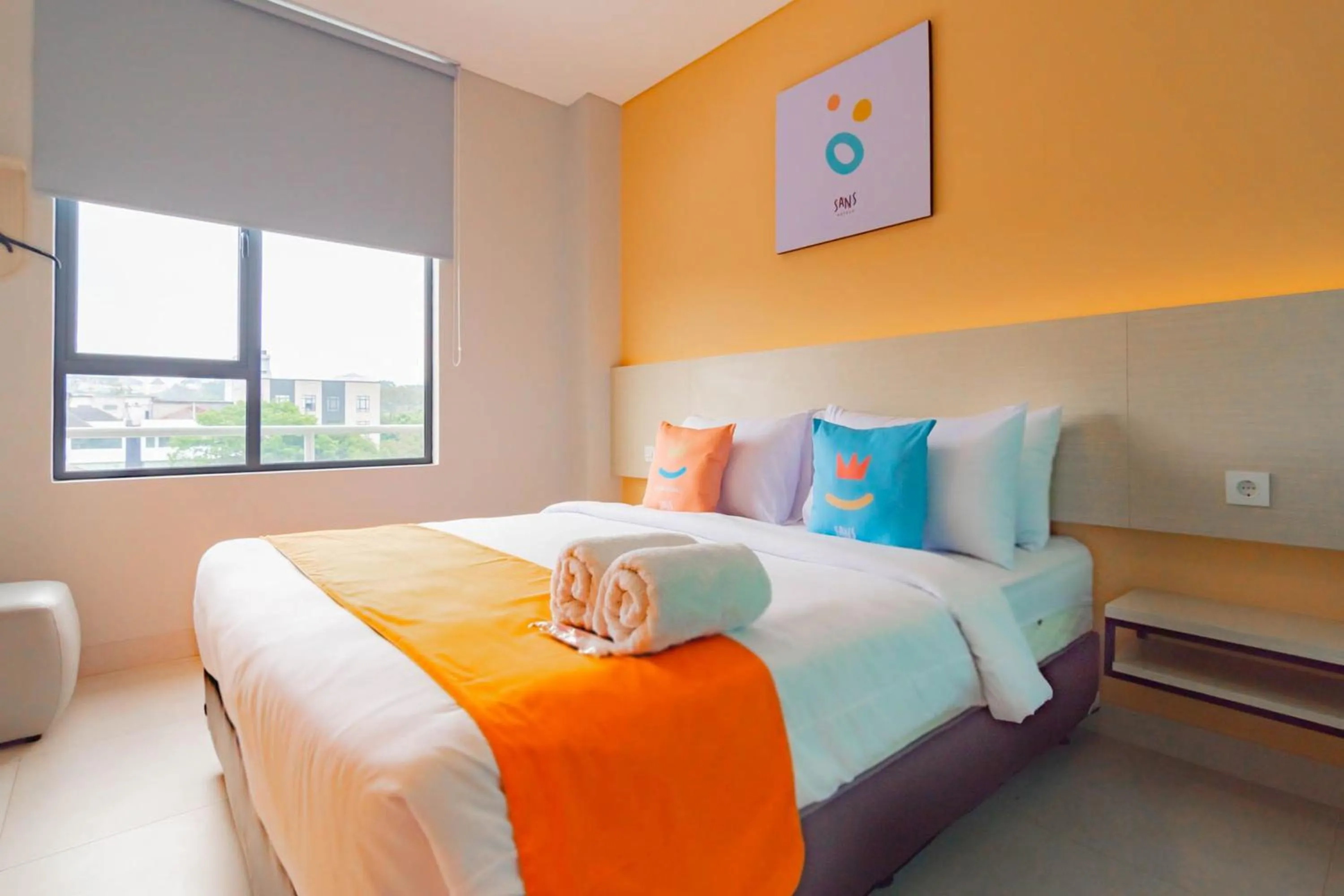 Bedroom, Bed in Sans Hotel Alexander Bandung