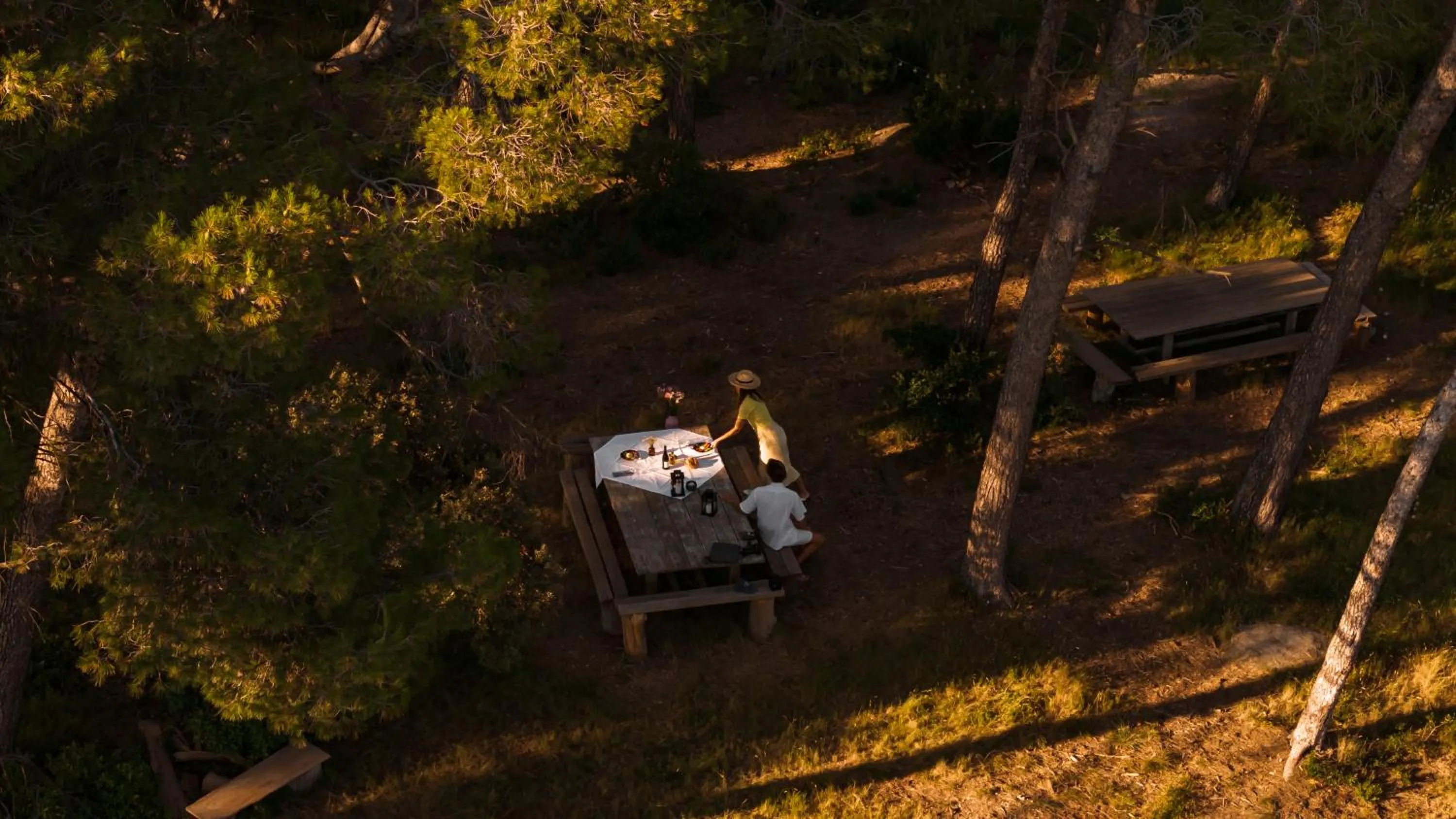 Bird's eye view in Domaine De Manville