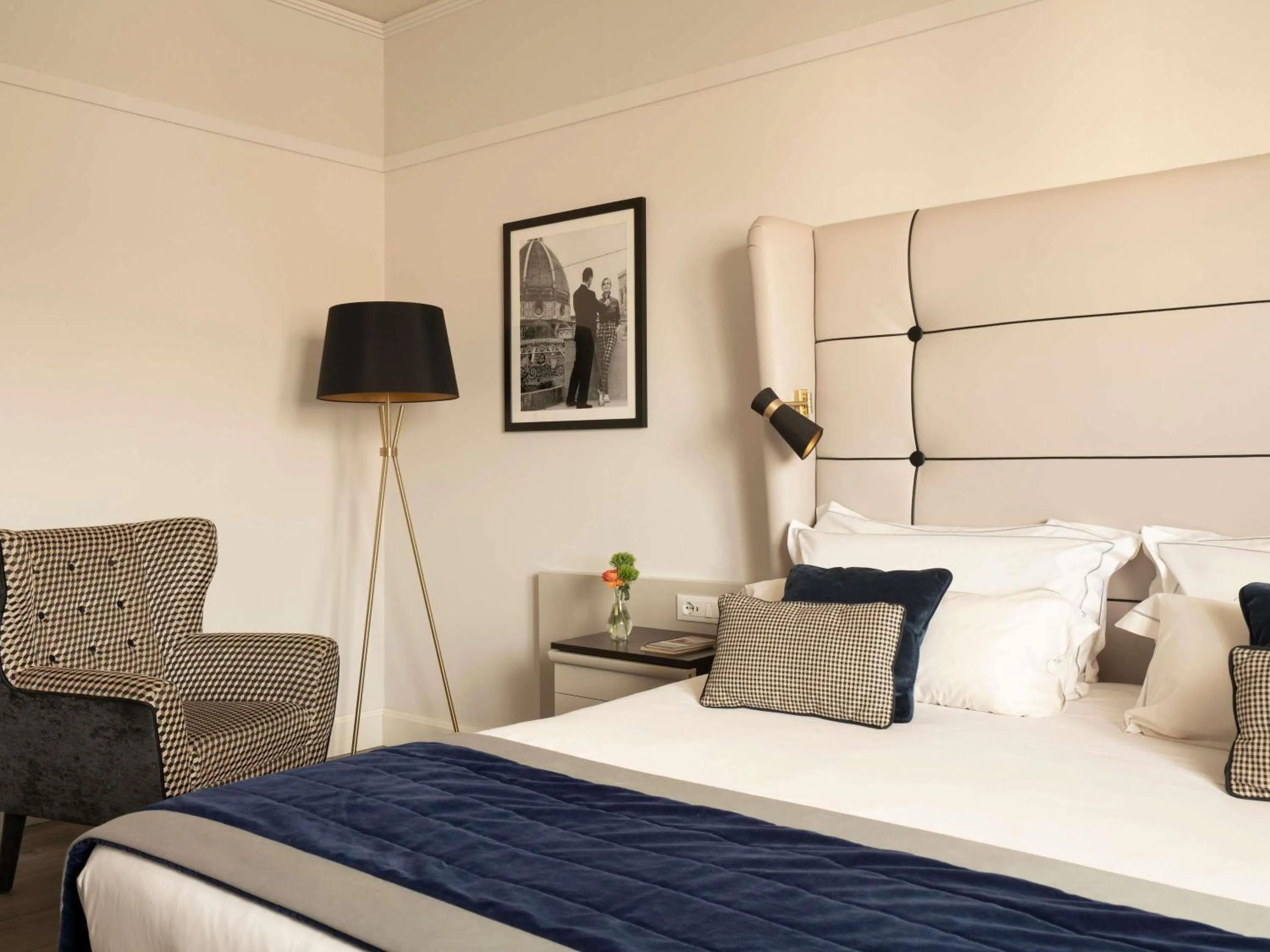 Bedroom, Bed in Cerretani Hotel Firenze - MGallery Collection